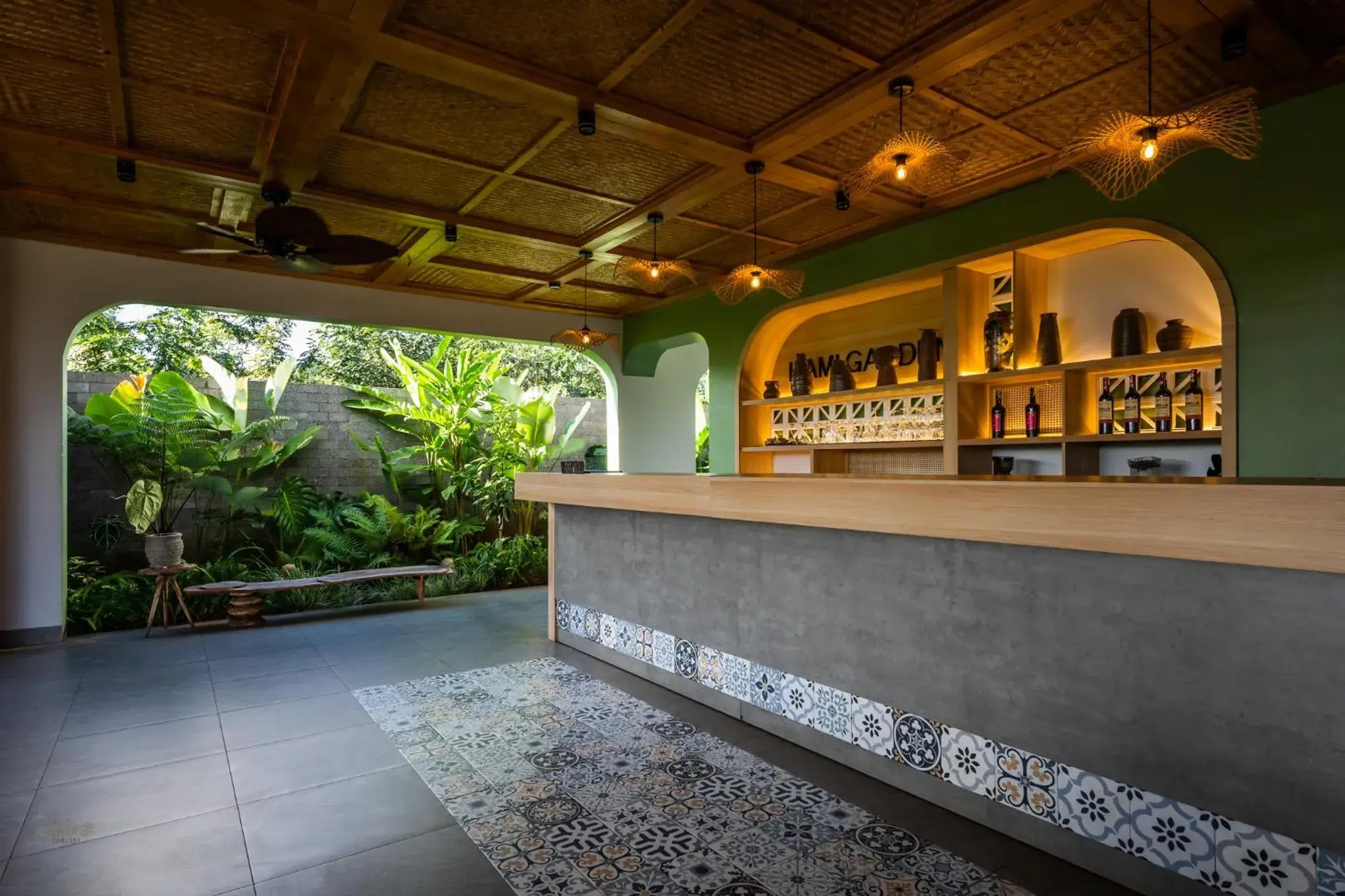Lounge or bar in Hami Garden - Authentic & Natural Resort Lounge or bar in Hami Garden - Authentic & Natural Resort