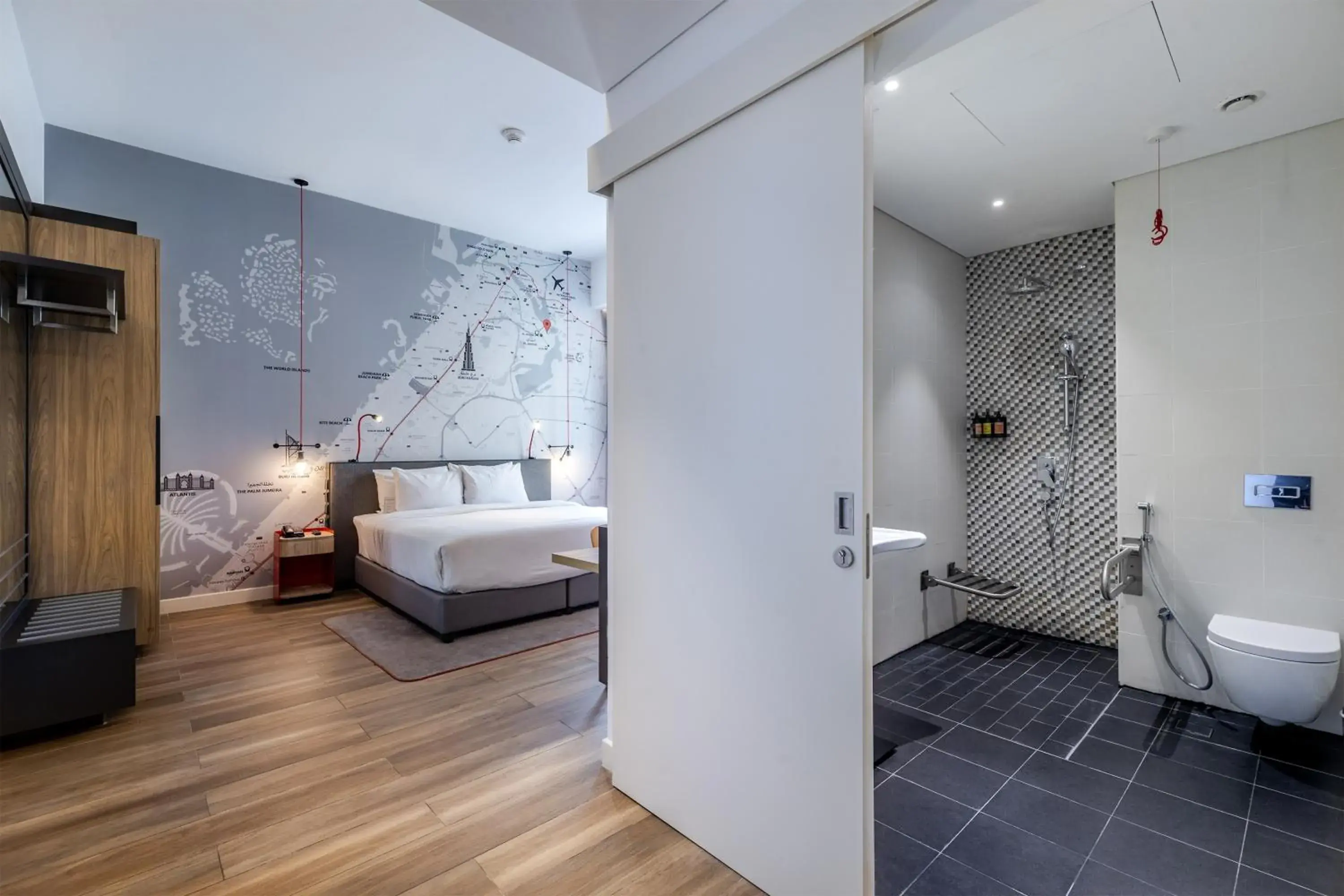 King Room - single occupancy - Disability Access in Ink Hotel King Room - single occupancy - Disability Access in Ink Hotel