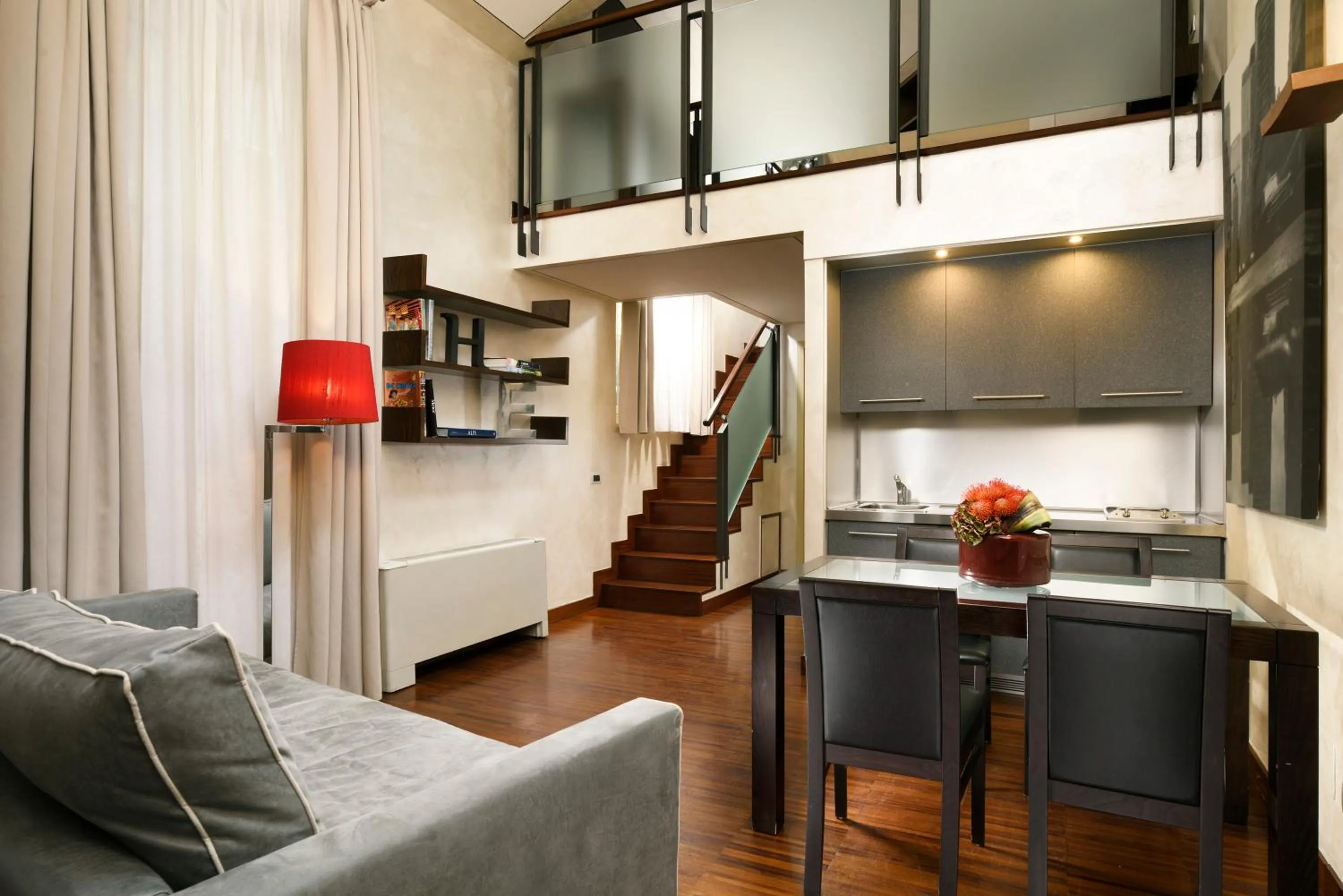 Kitchen or kitchenette in Enterprise Hotel Design & Boutique