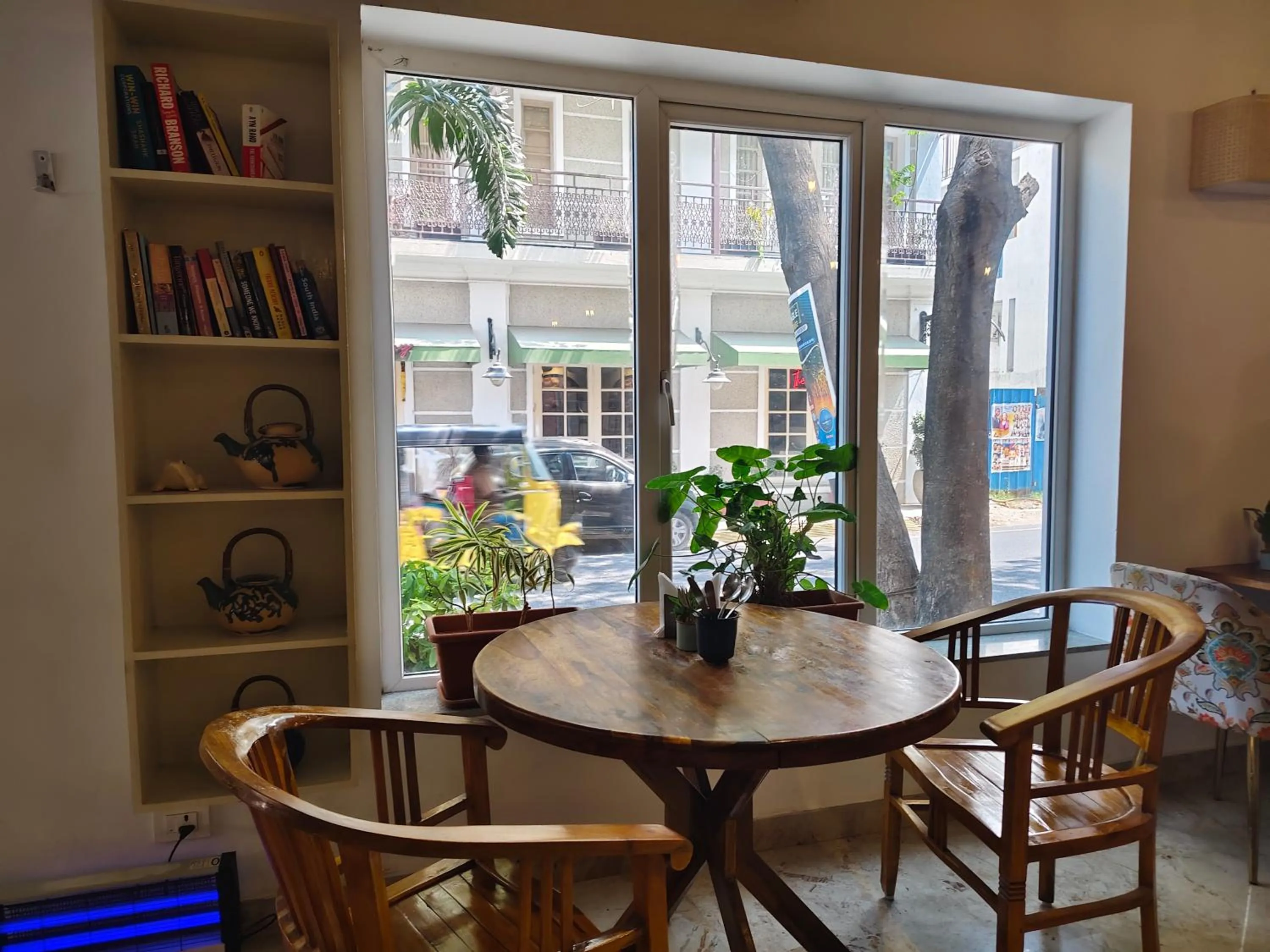 Library in Hotel Aura by Woco Stays