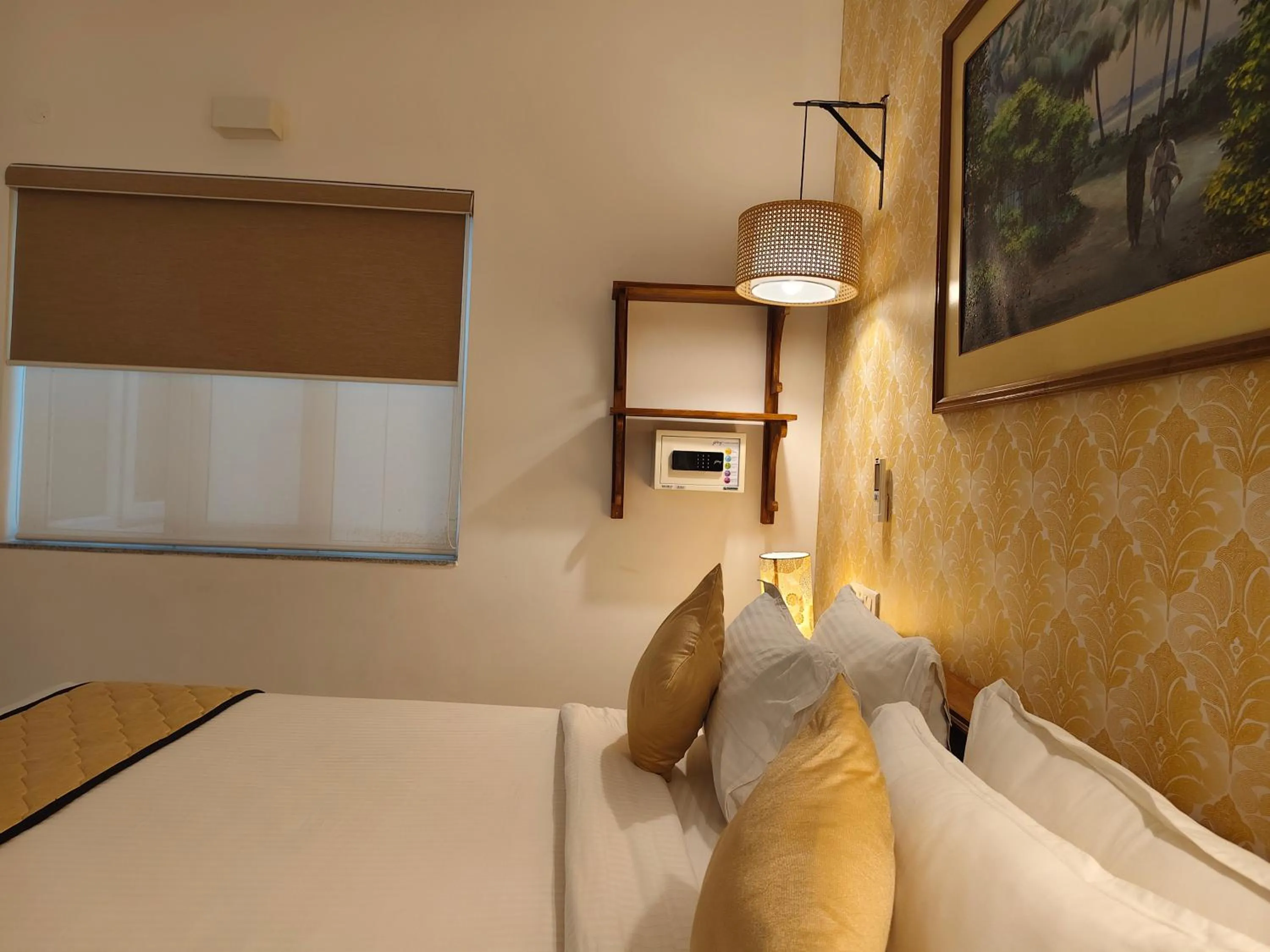 Bedroom, Bed in Hotel Aura by Woco Stays