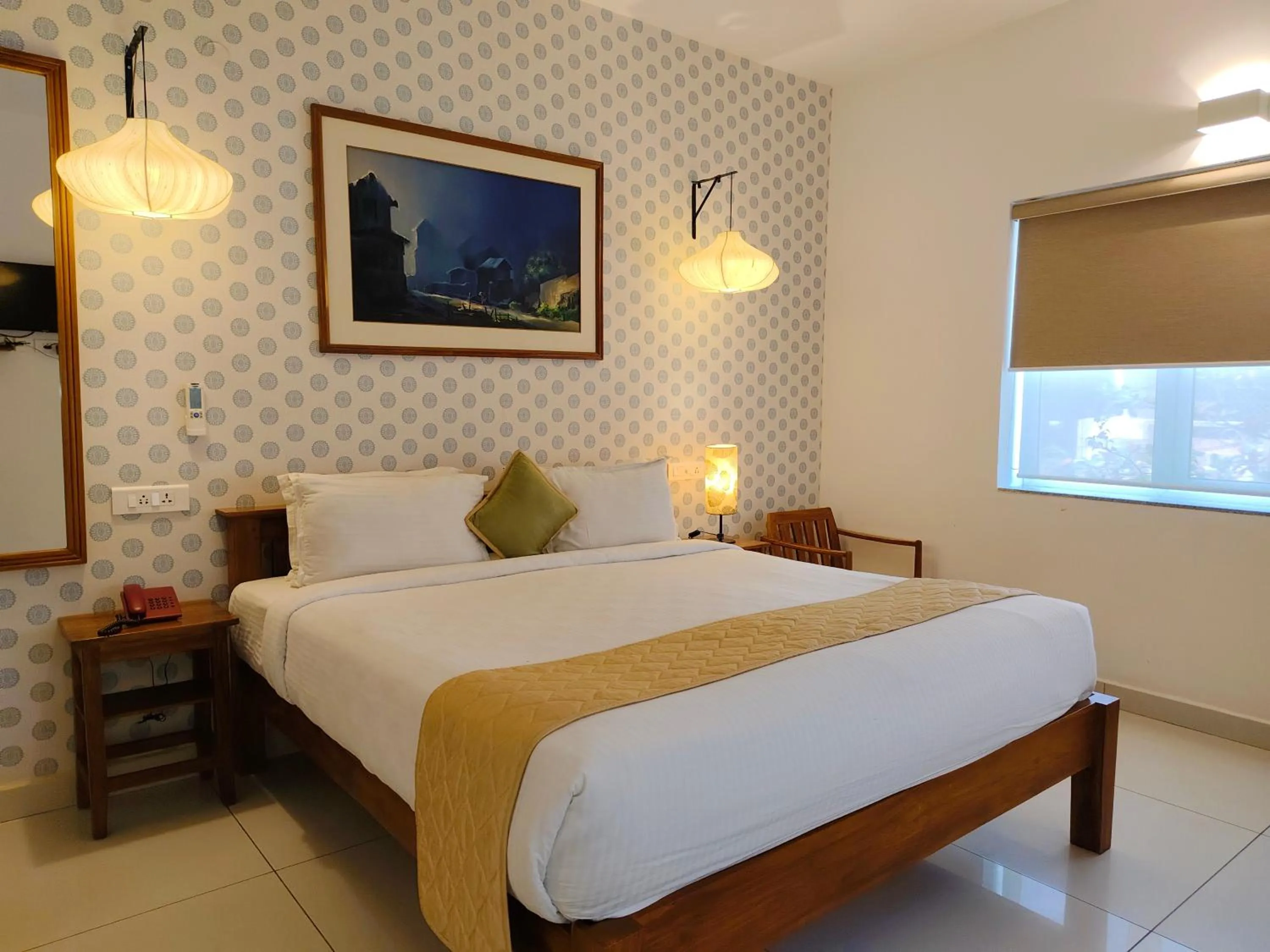 Bedroom, Bed in Hotel Aura by Woco Stays