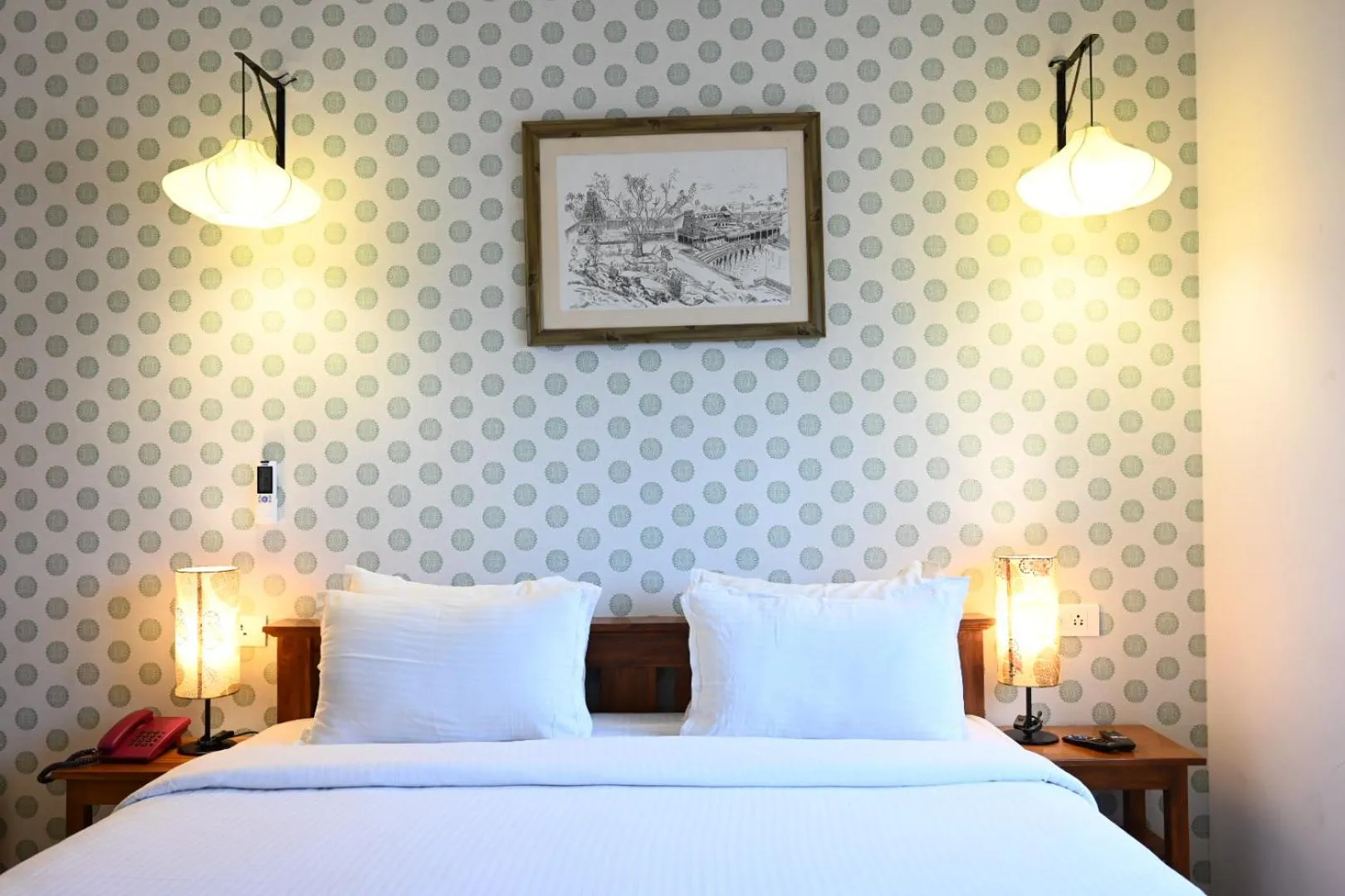 Bedroom, Bed in Hotel Aura by Woco Stays