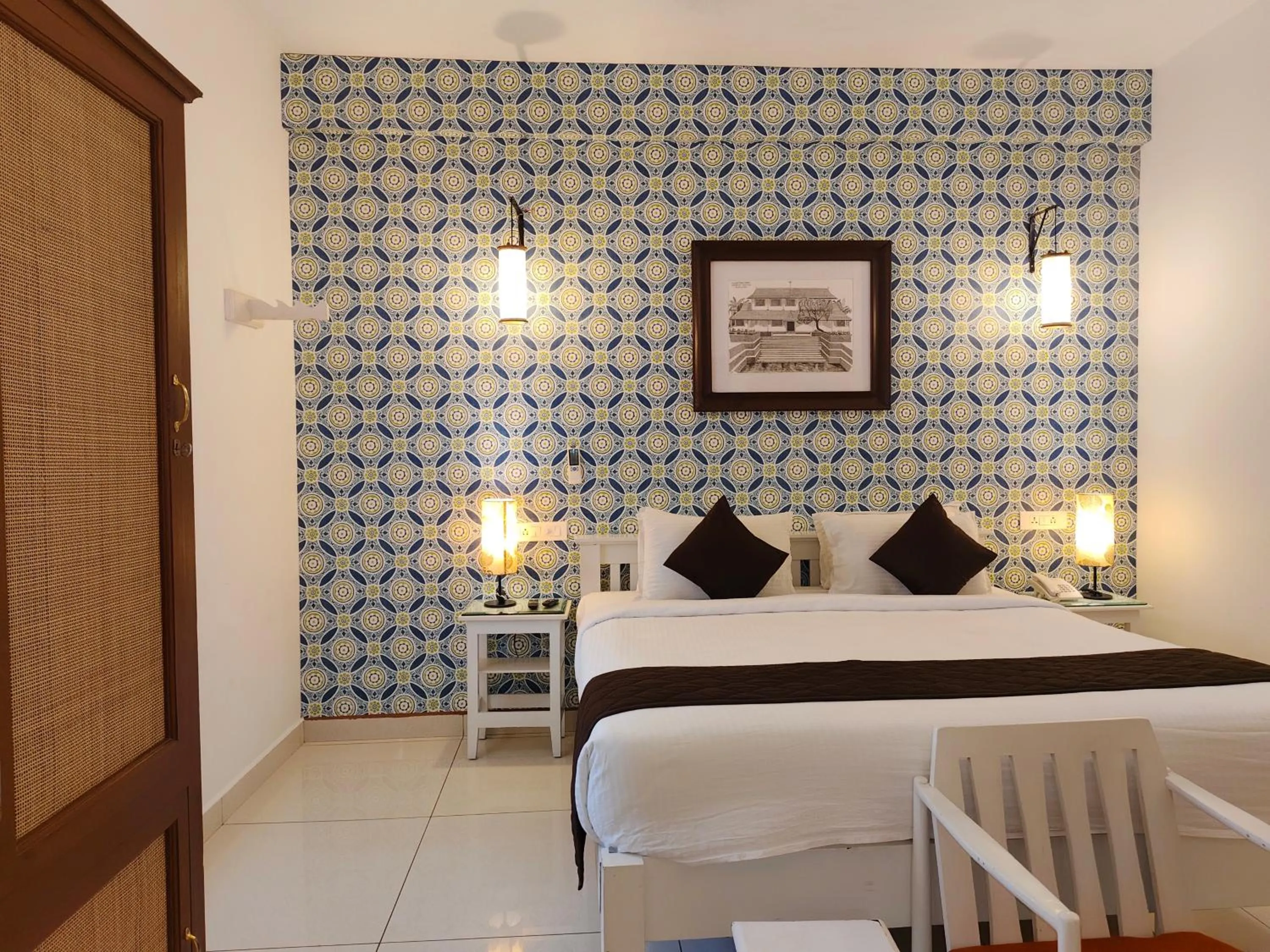 Bedroom, Bed in Hotel Aura by Woco Stays