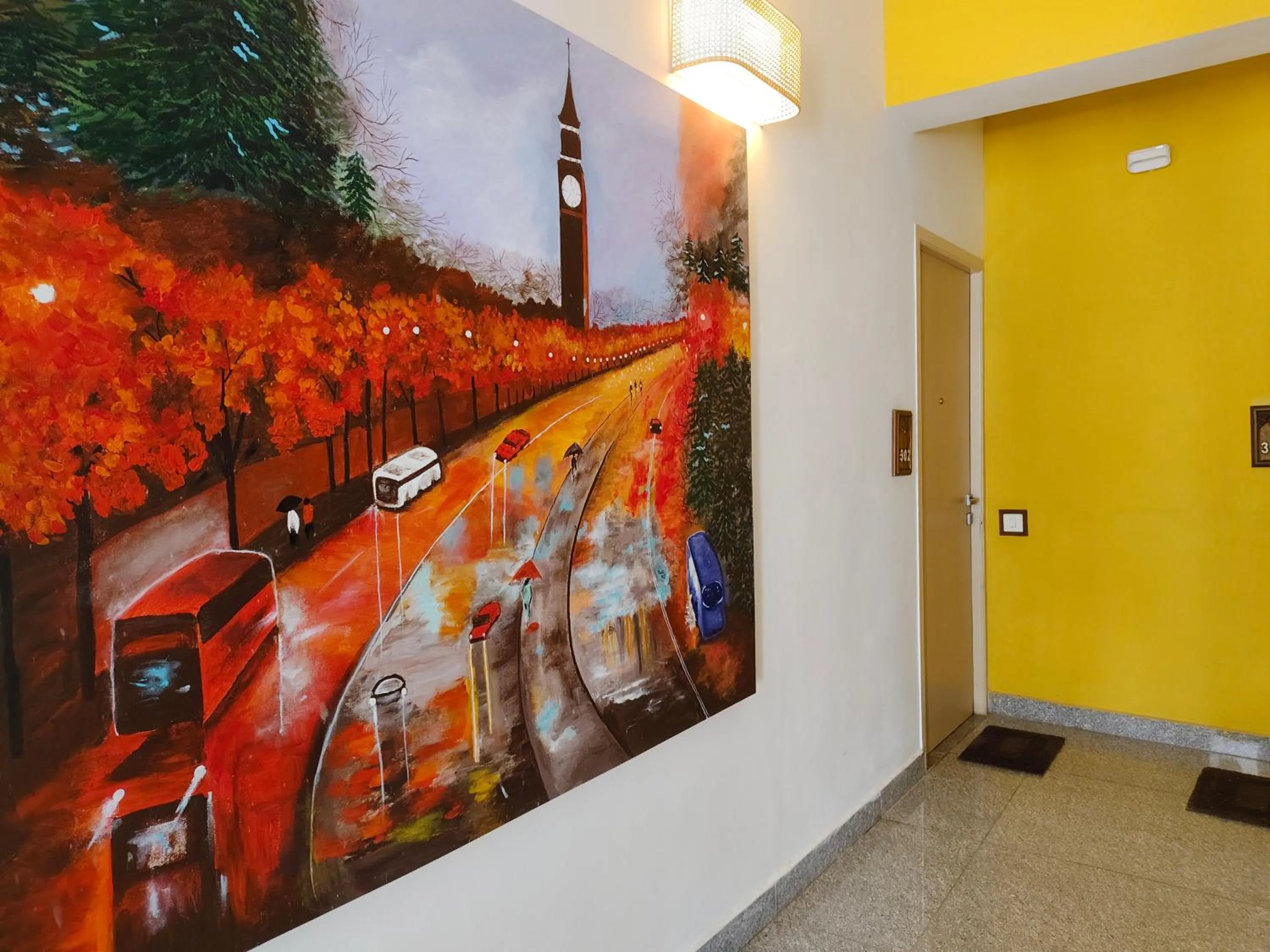 Decorative detail in Hotel Aura by Woco Stays