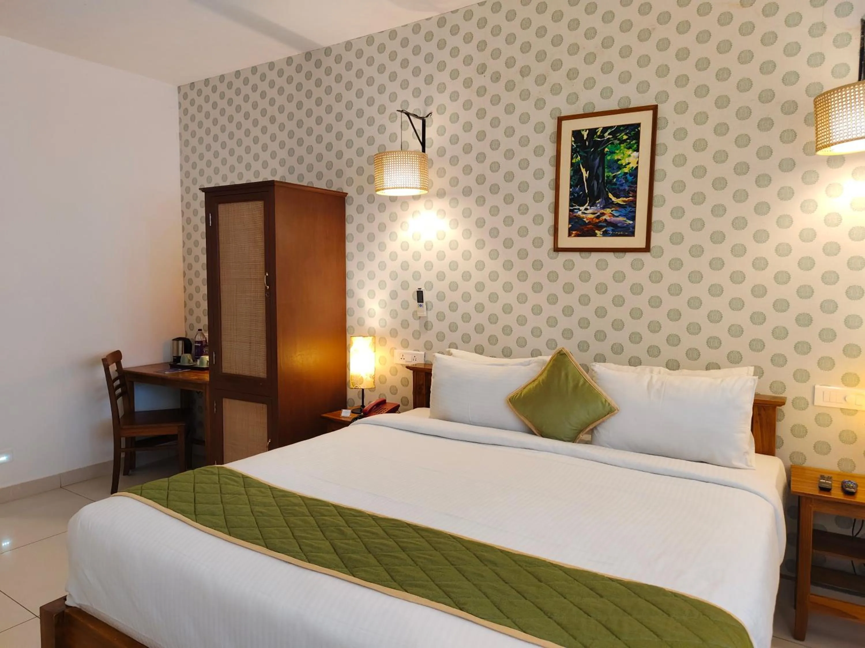 Bedroom, Bed in Hotel Aura by Woco Stays