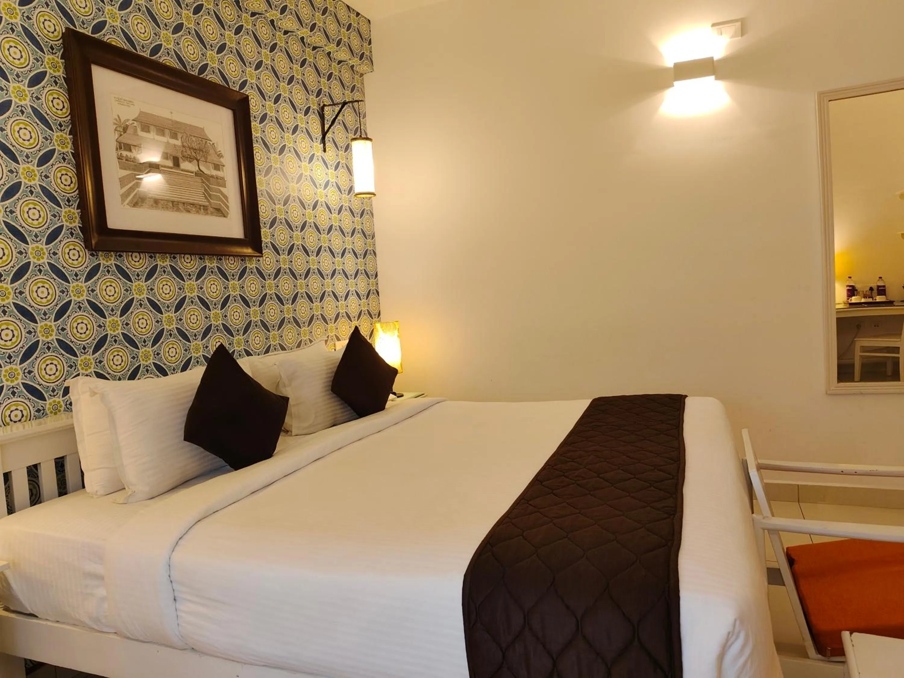 Bedroom, Bed in Hotel Aura by Woco Stays