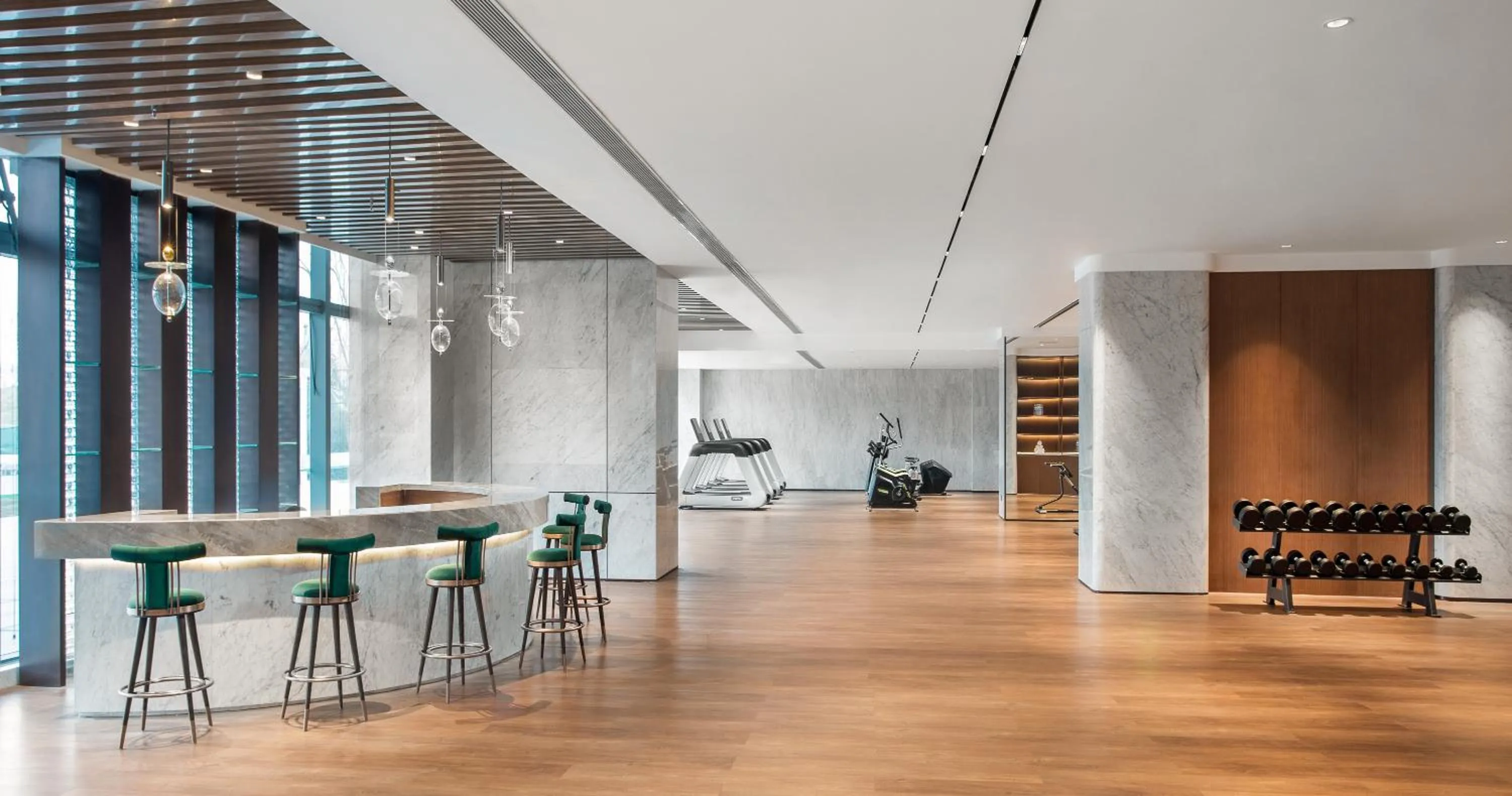 Fitness centre/facilities in La Quinta by Wyndham Weifang South