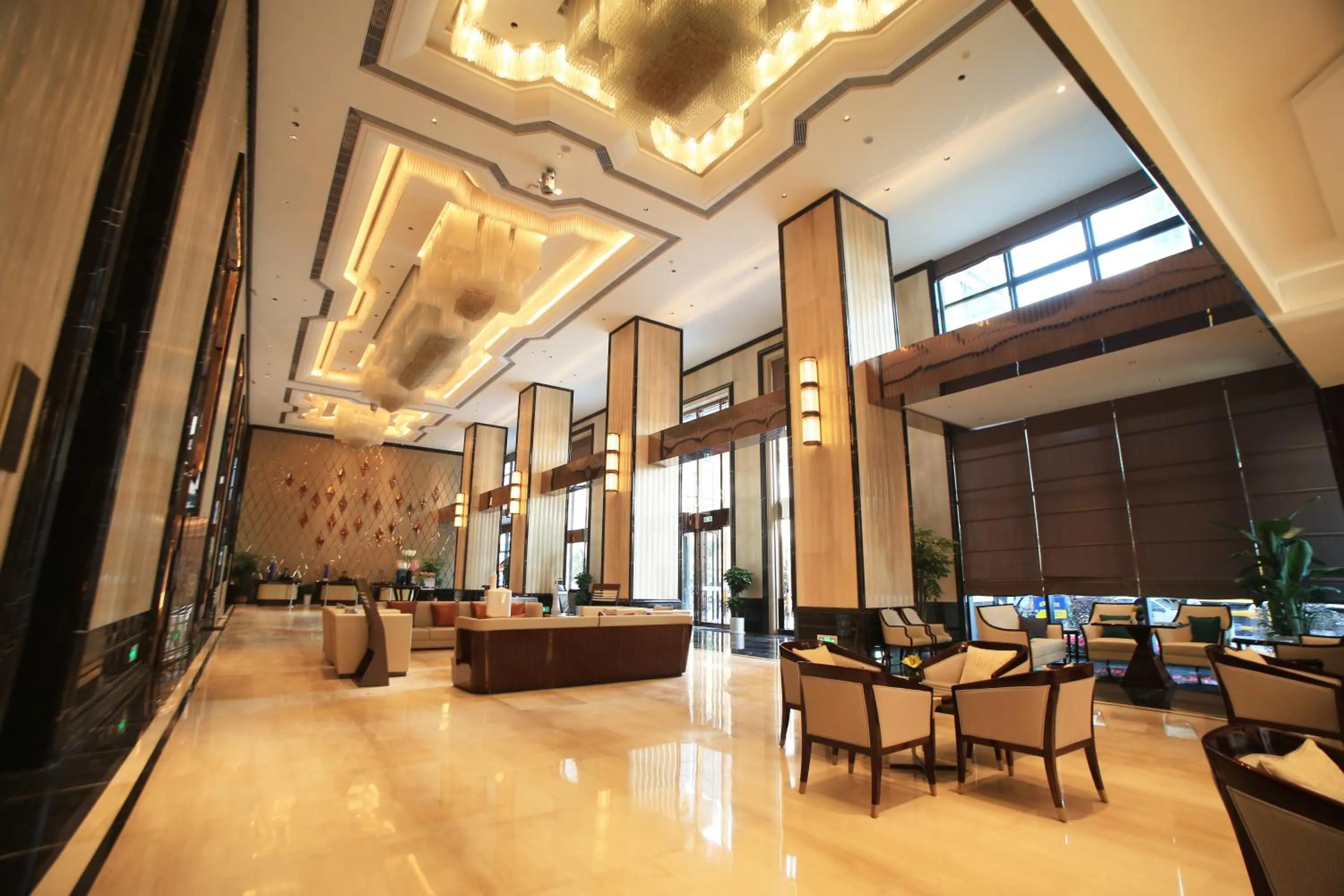 Lobby or reception in Wyndham Grand Tongren Downtown Hotel