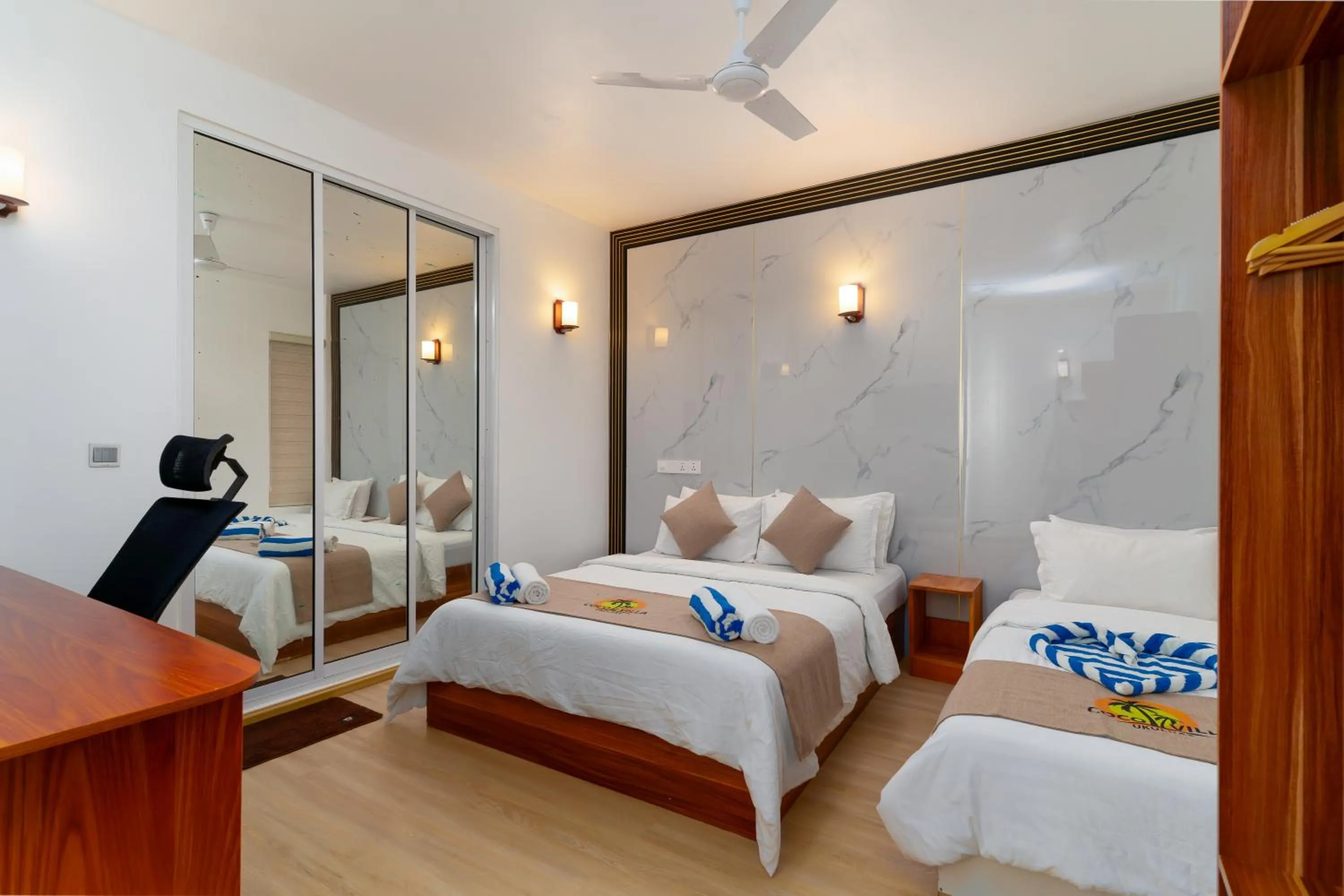 Bed in Coco Ukulhas Villa