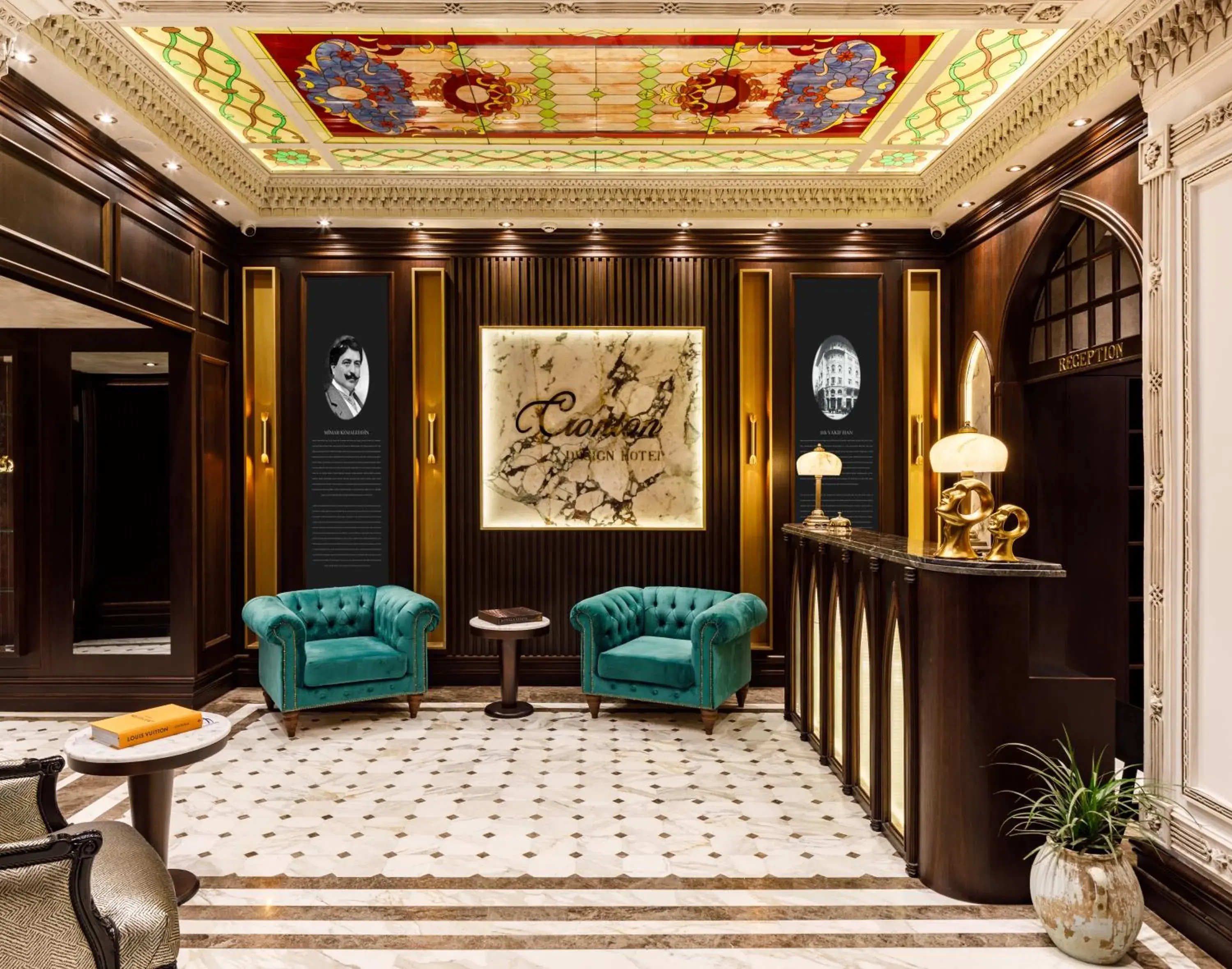 Lobby or reception in Cronton Design Hotel Lobby or reception in Cronton Design Hotel