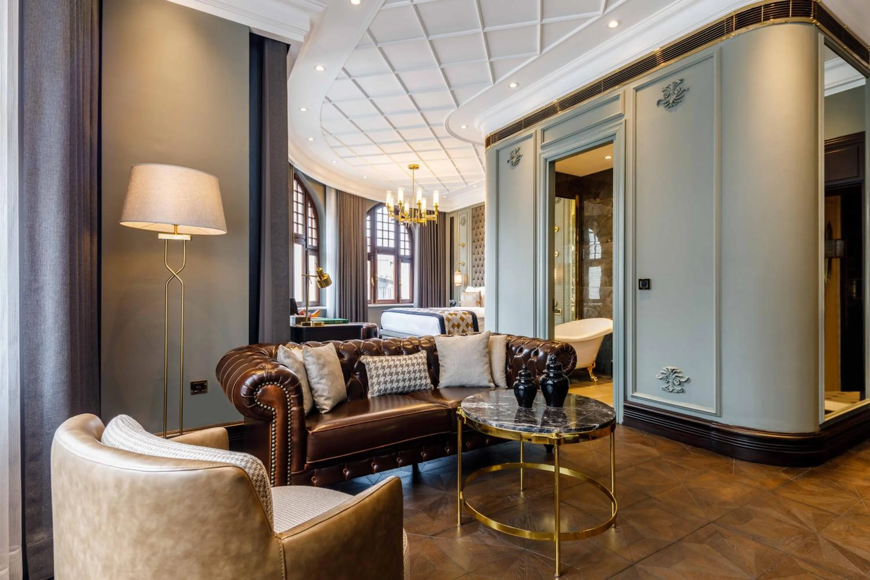 Seating area in Cronton Design Hotel