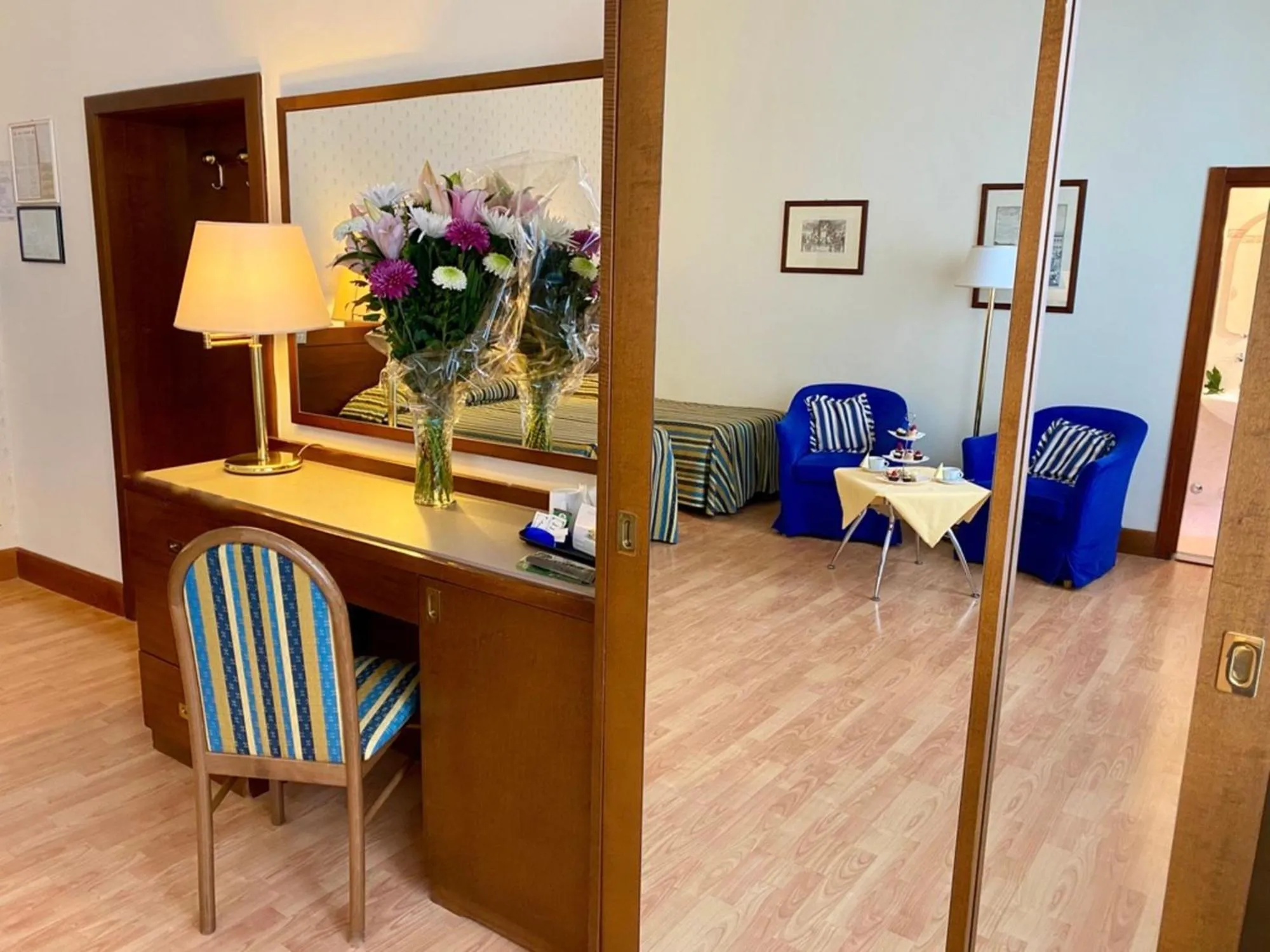 hair dresser in Hotel Martelli