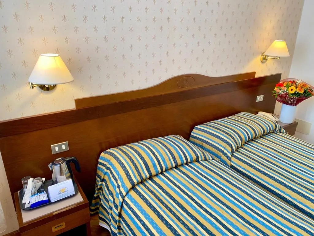 Bed in Hotel Martelli