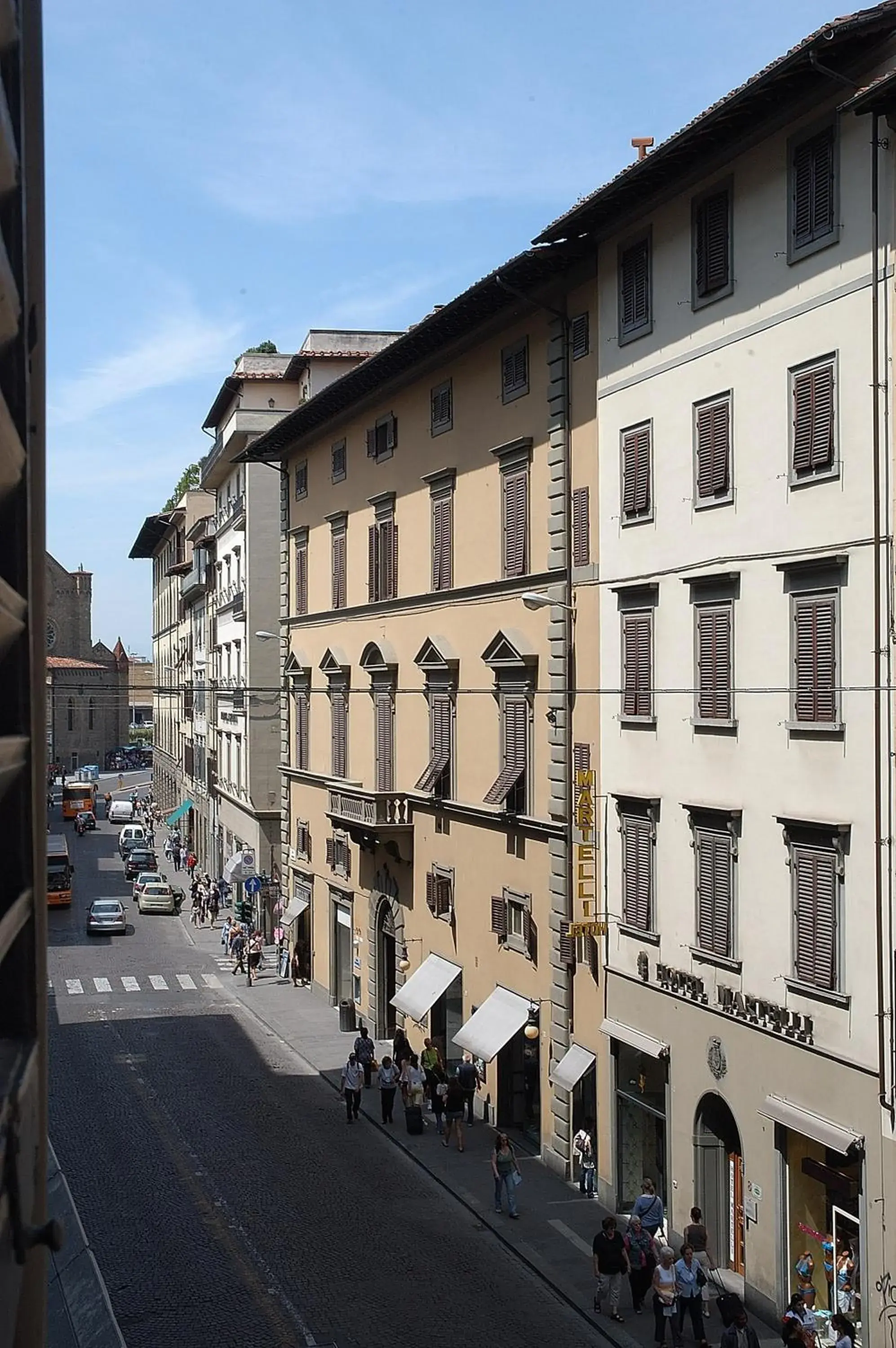 Facade/entrance in Hotel Martelli Facade/entrance in Hotel Martelli