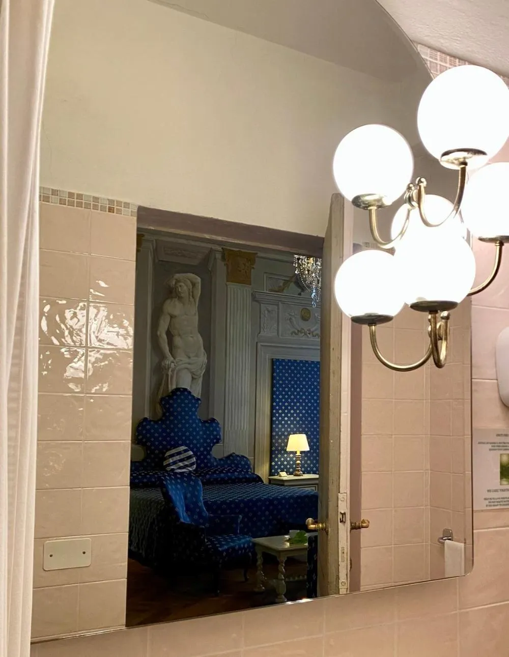 Decorative detail in Hotel Martelli