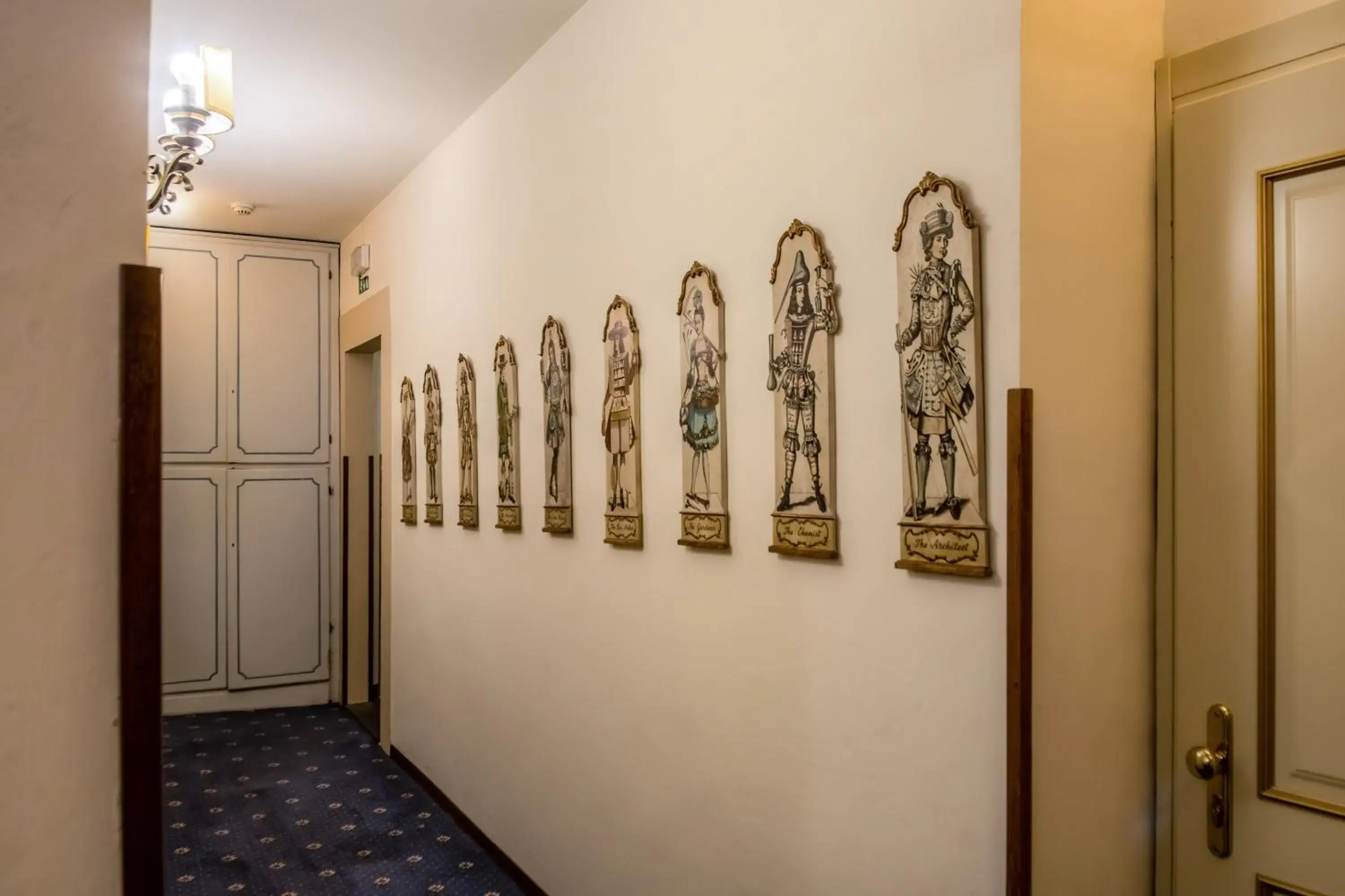 Property building in Hotel Martelli Property building in Hotel Martelli