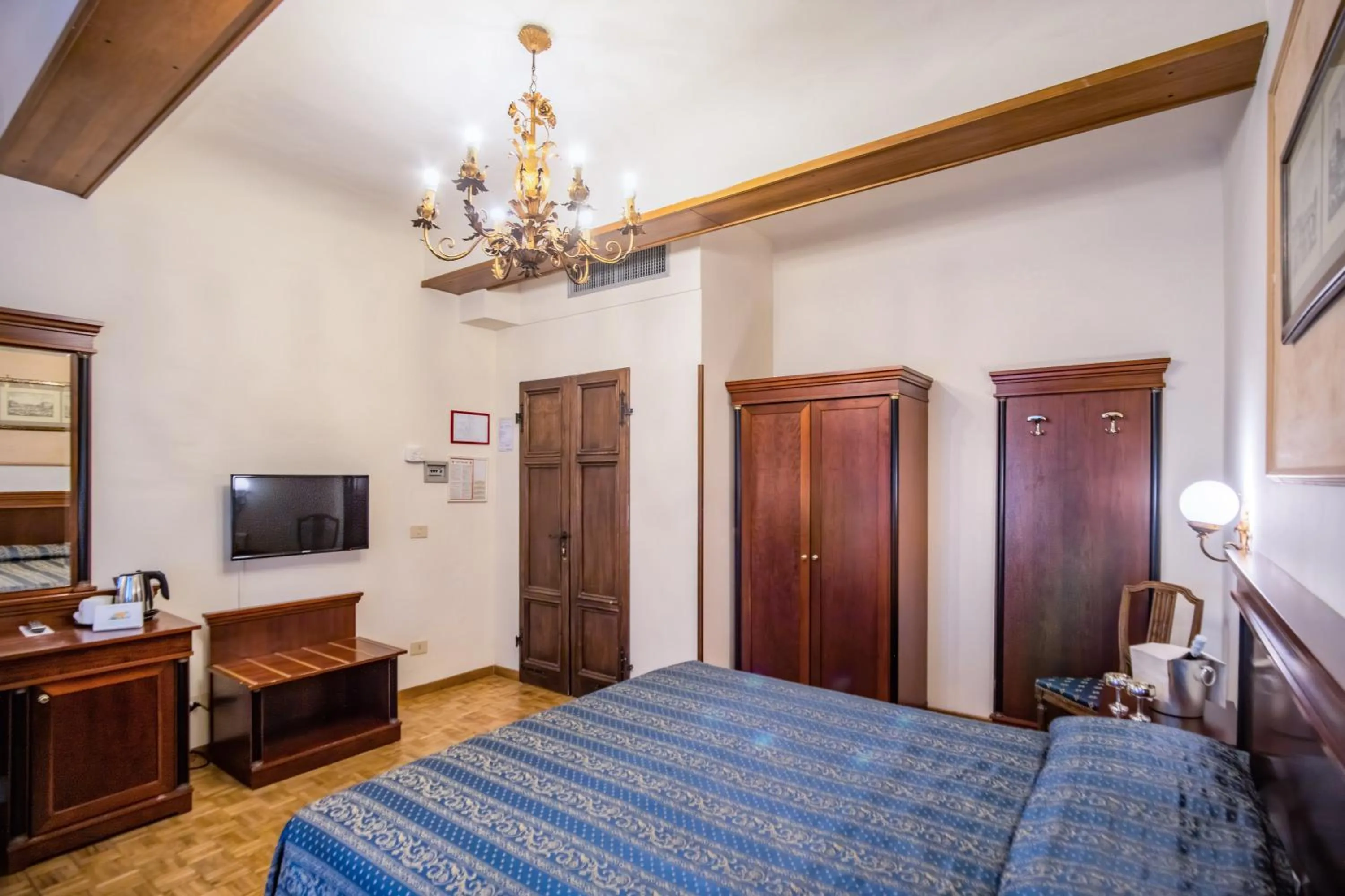 Bed in Hotel Martelli