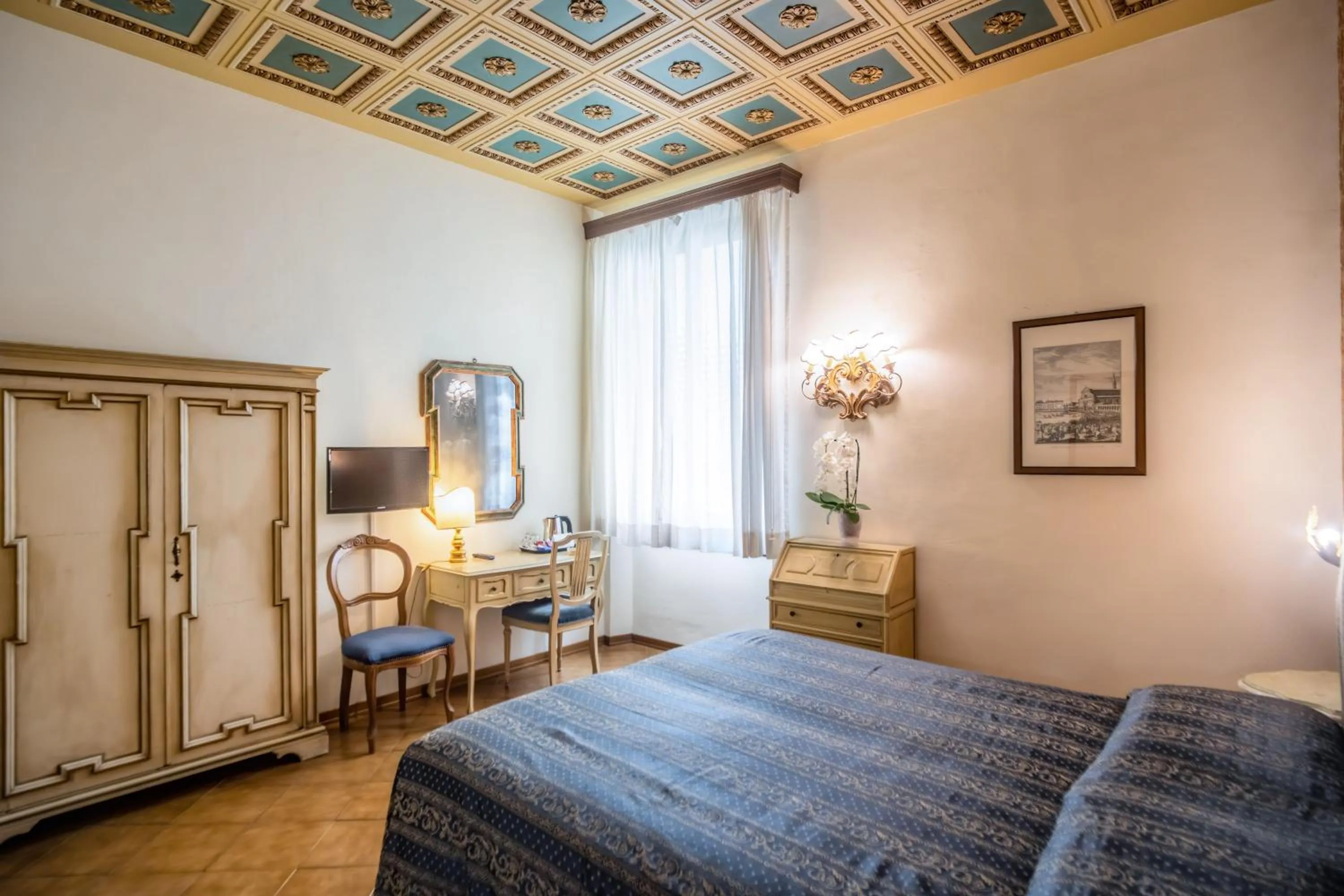 Bedroom, Bed in Hotel Martelli