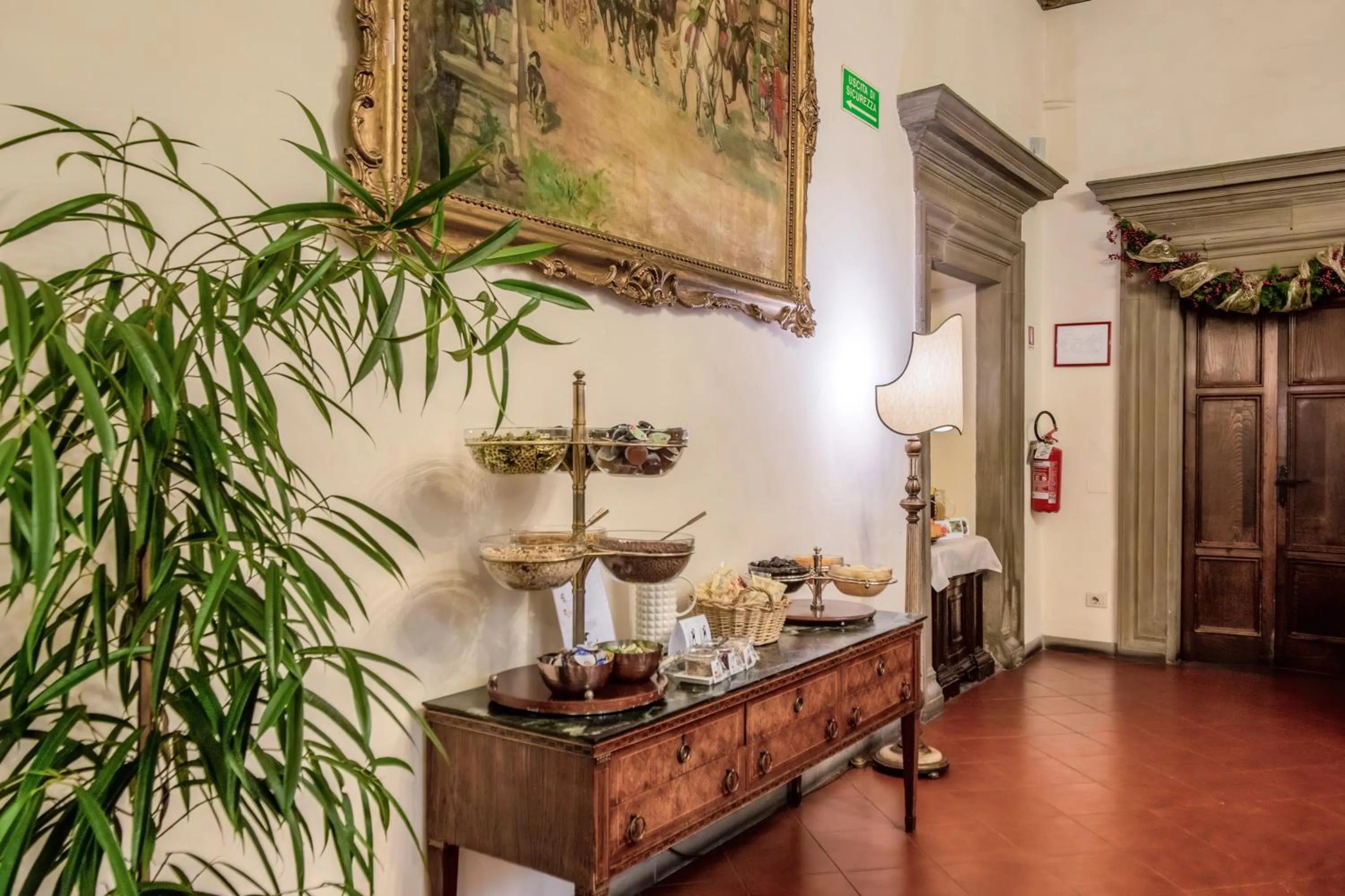 Buffet breakfast in Hotel Martelli