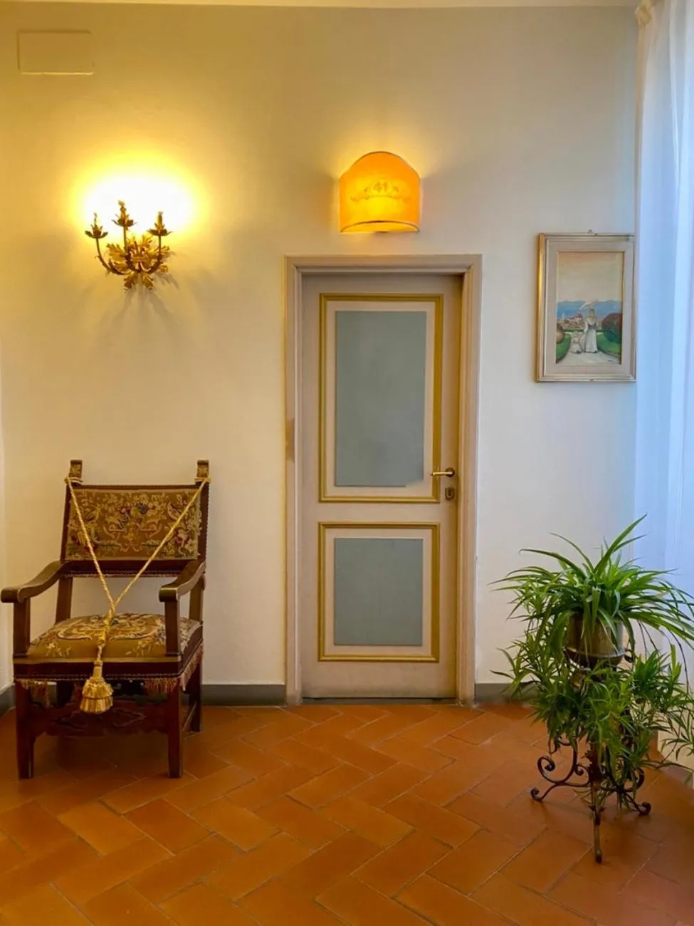 Decorative detail in Hotel Martelli