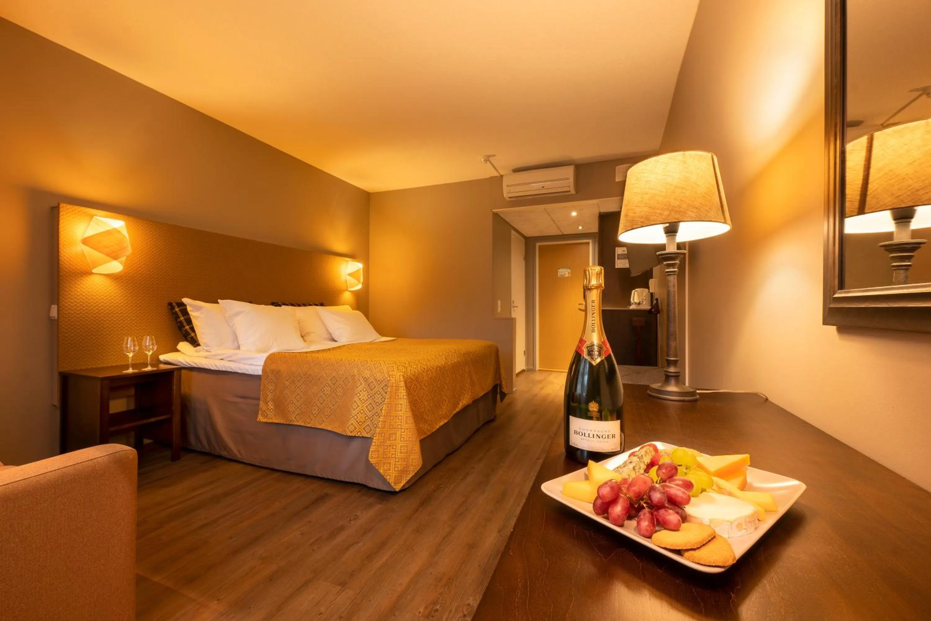 Bed in Spa Hotel Runni Iisalmi