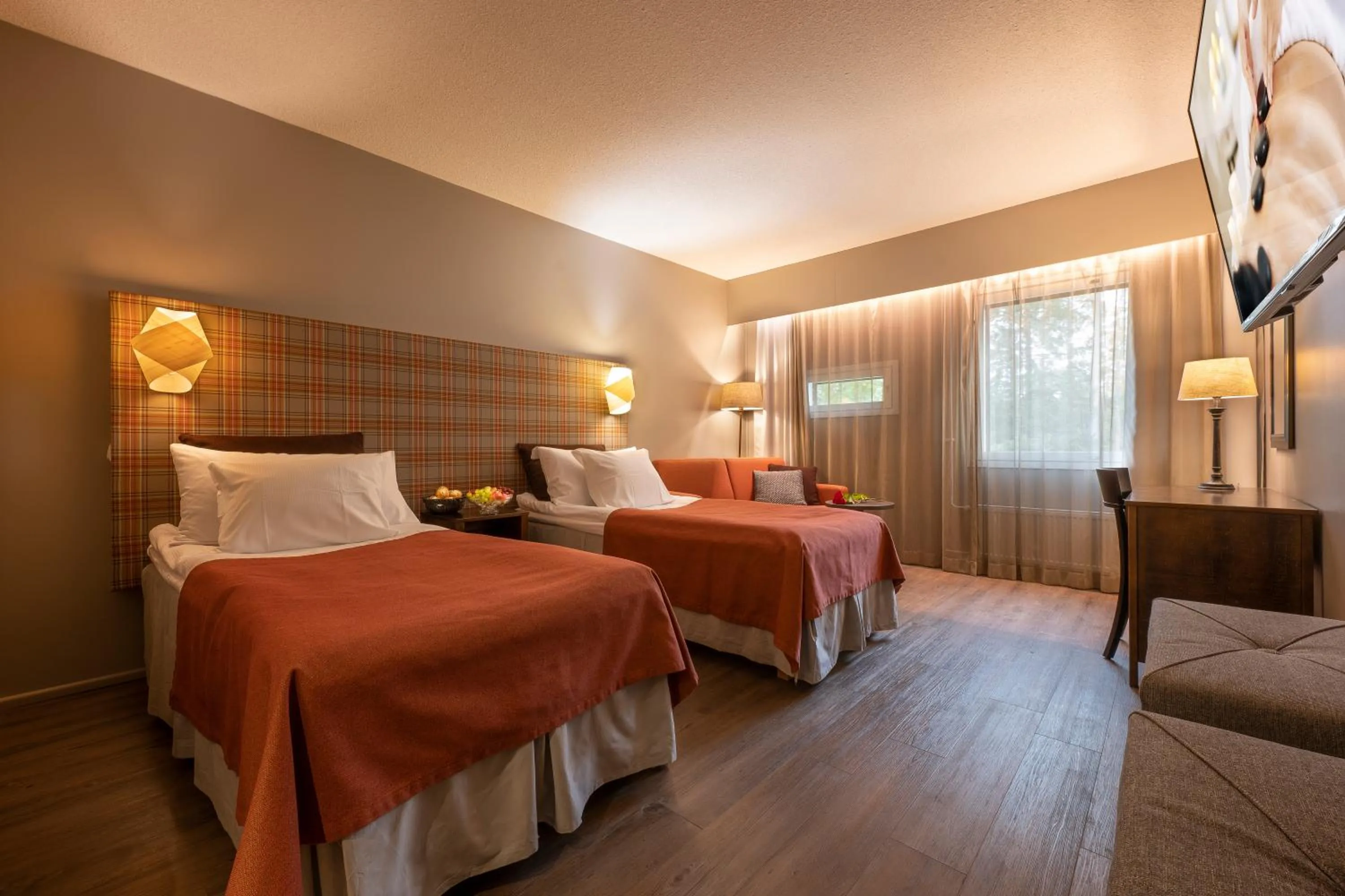 Bedroom, Bed in Spa Hotel Runni Iisalmi