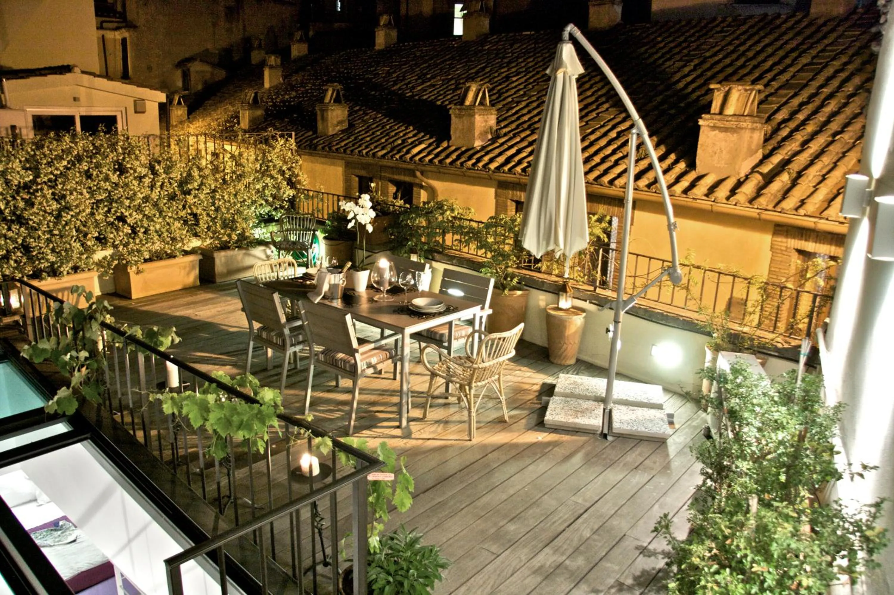 Balcony/Terrace in Nostromondo Ciancaleoni Palace
