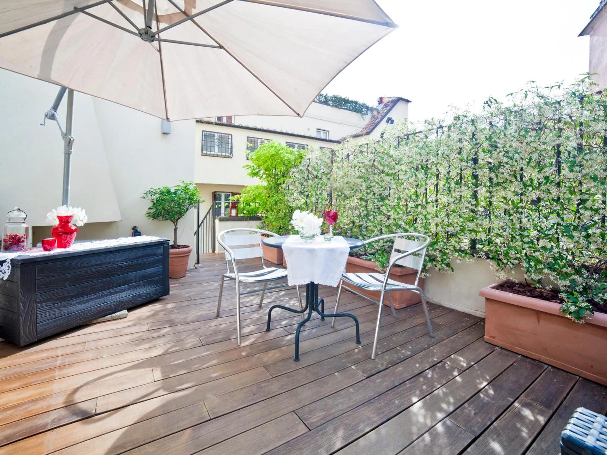 Balcony/Terrace in Nostromondo Ciancaleoni Palace