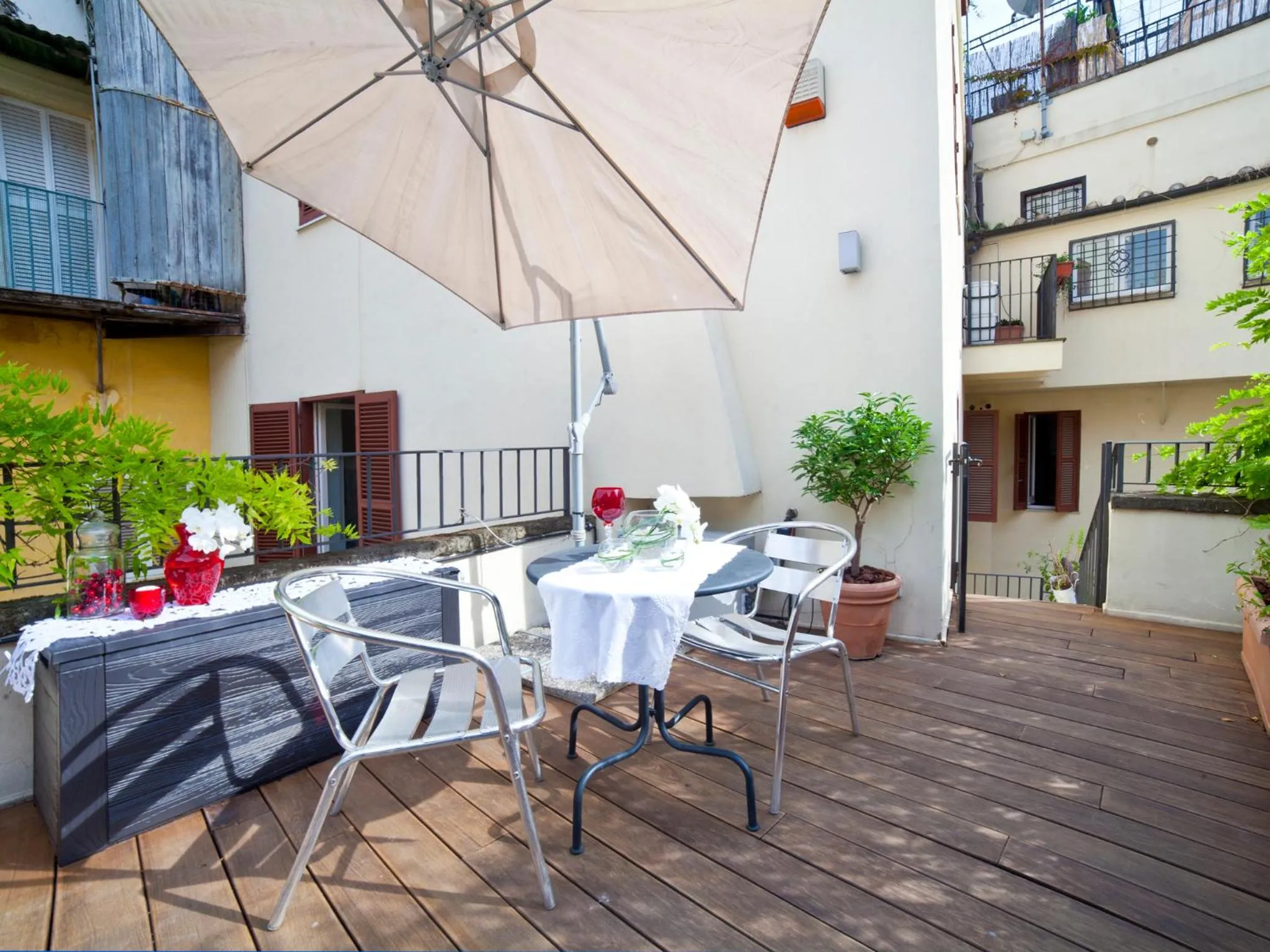 Balcony/Terrace in Nostromondo Ciancaleoni Palace