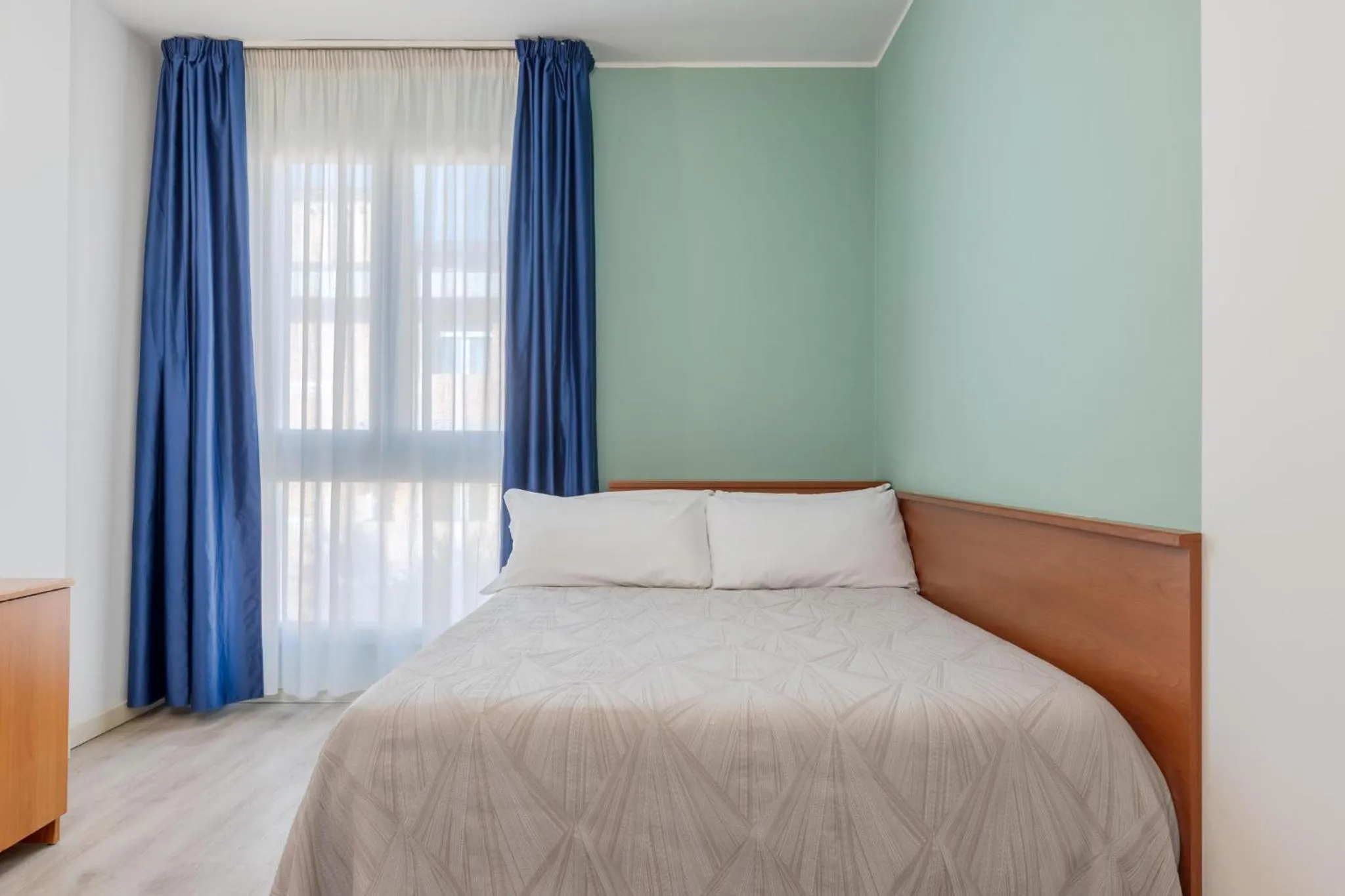 Bed in Hotel Palladio