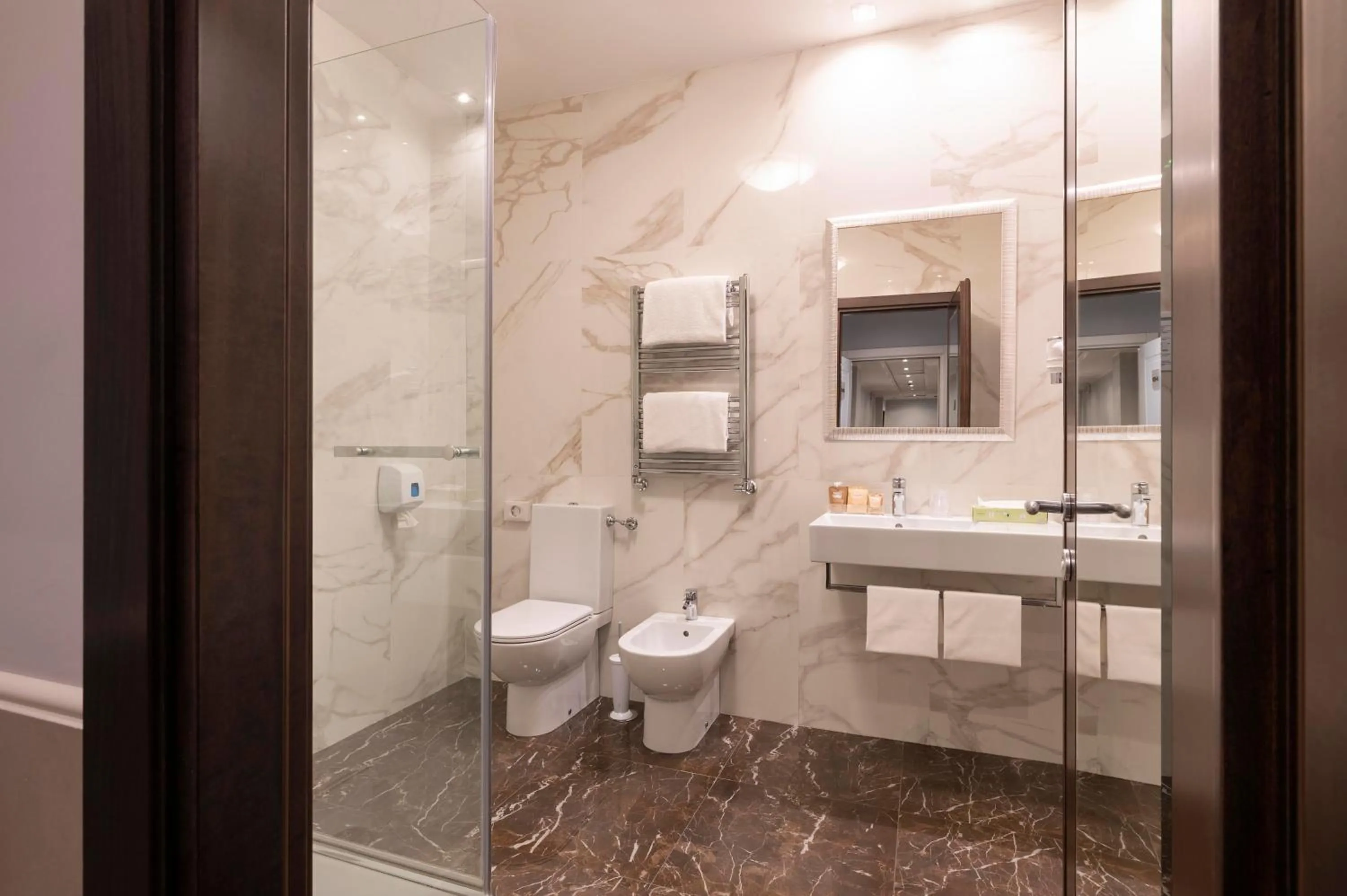 Toilet in Hotel Virgilio