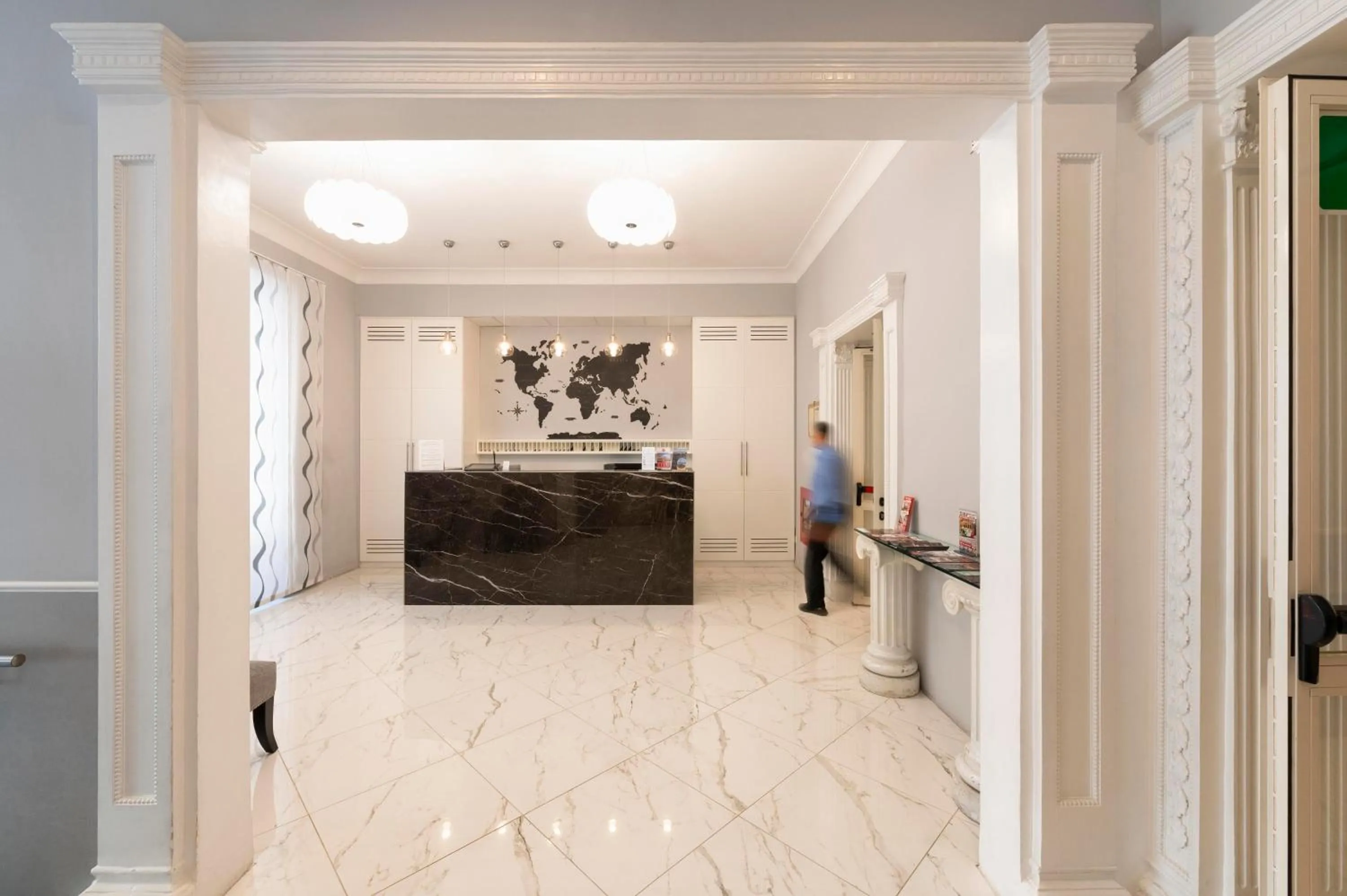 Lobby or reception in Hotel Virgilio