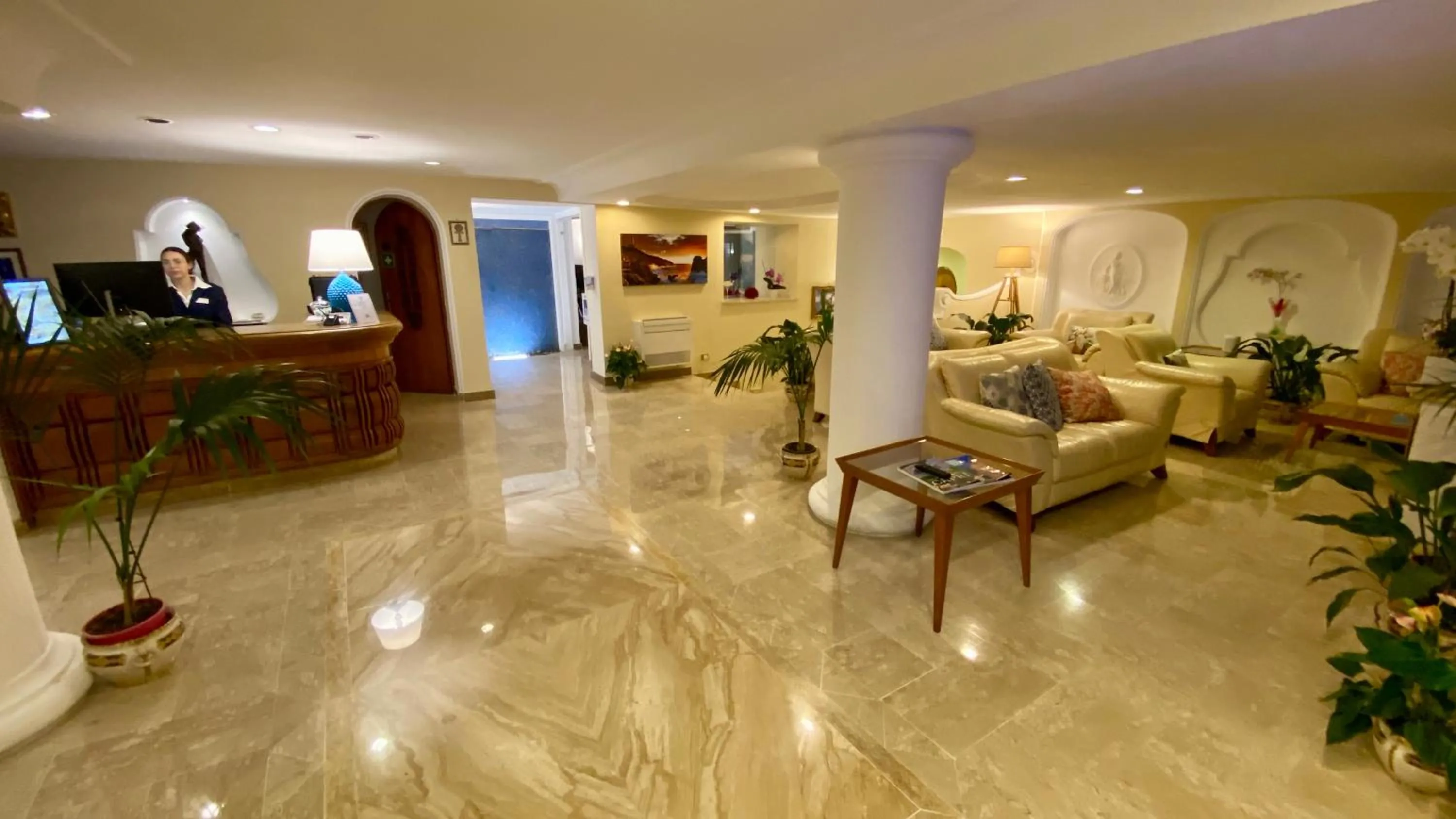 Living room in Bougainville Luxury Boutique Hotel
