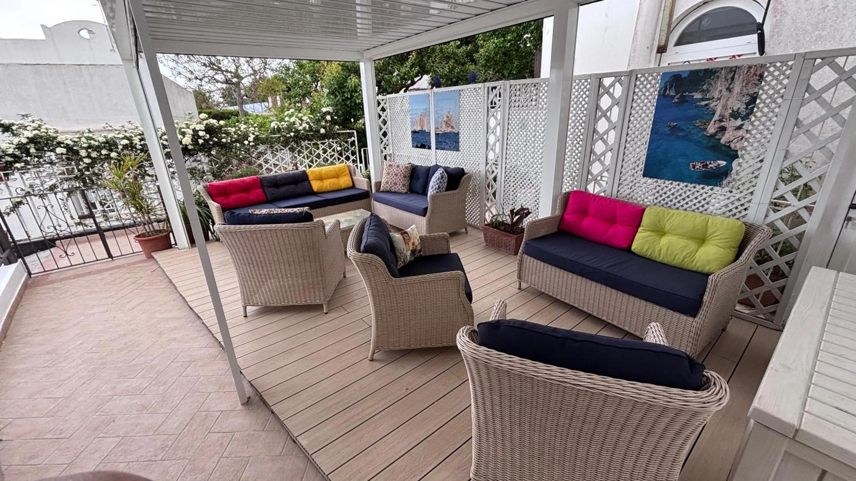 Balcony/Terrace in Bougainville Luxury Boutique Hotel