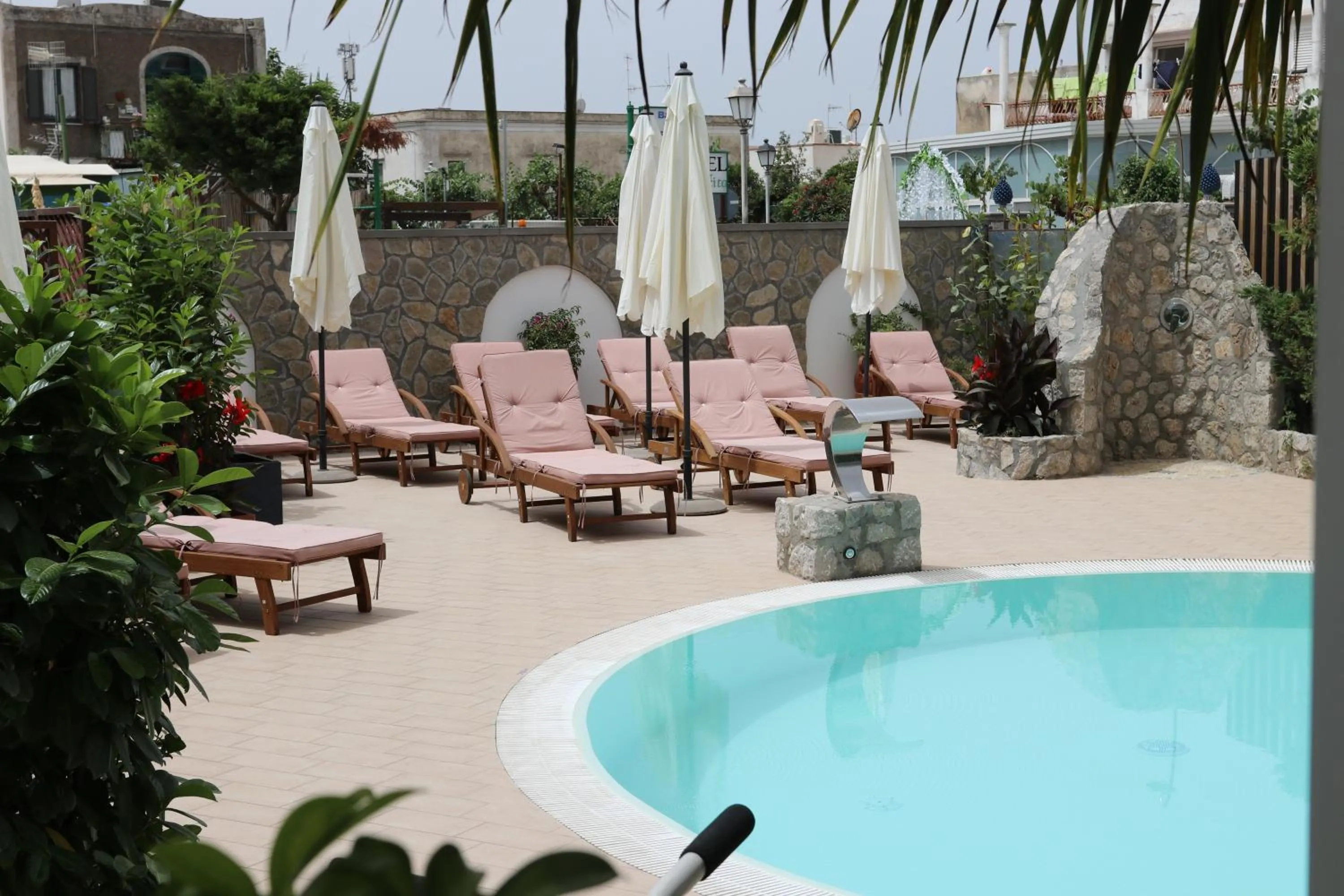 Swimming pool in Bougainville Luxury Boutique Hotel