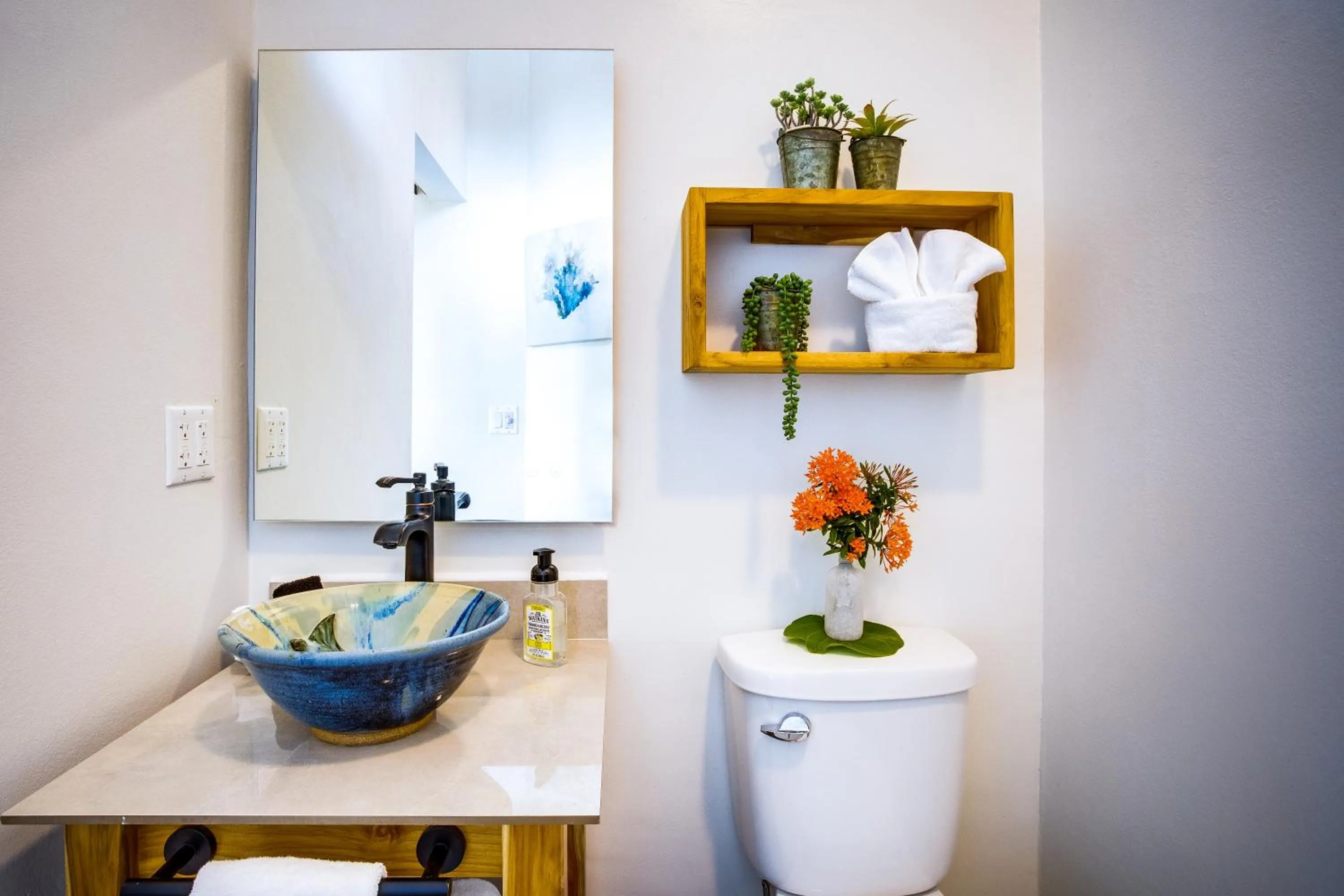 Bathroom in The Sea Glass Inn