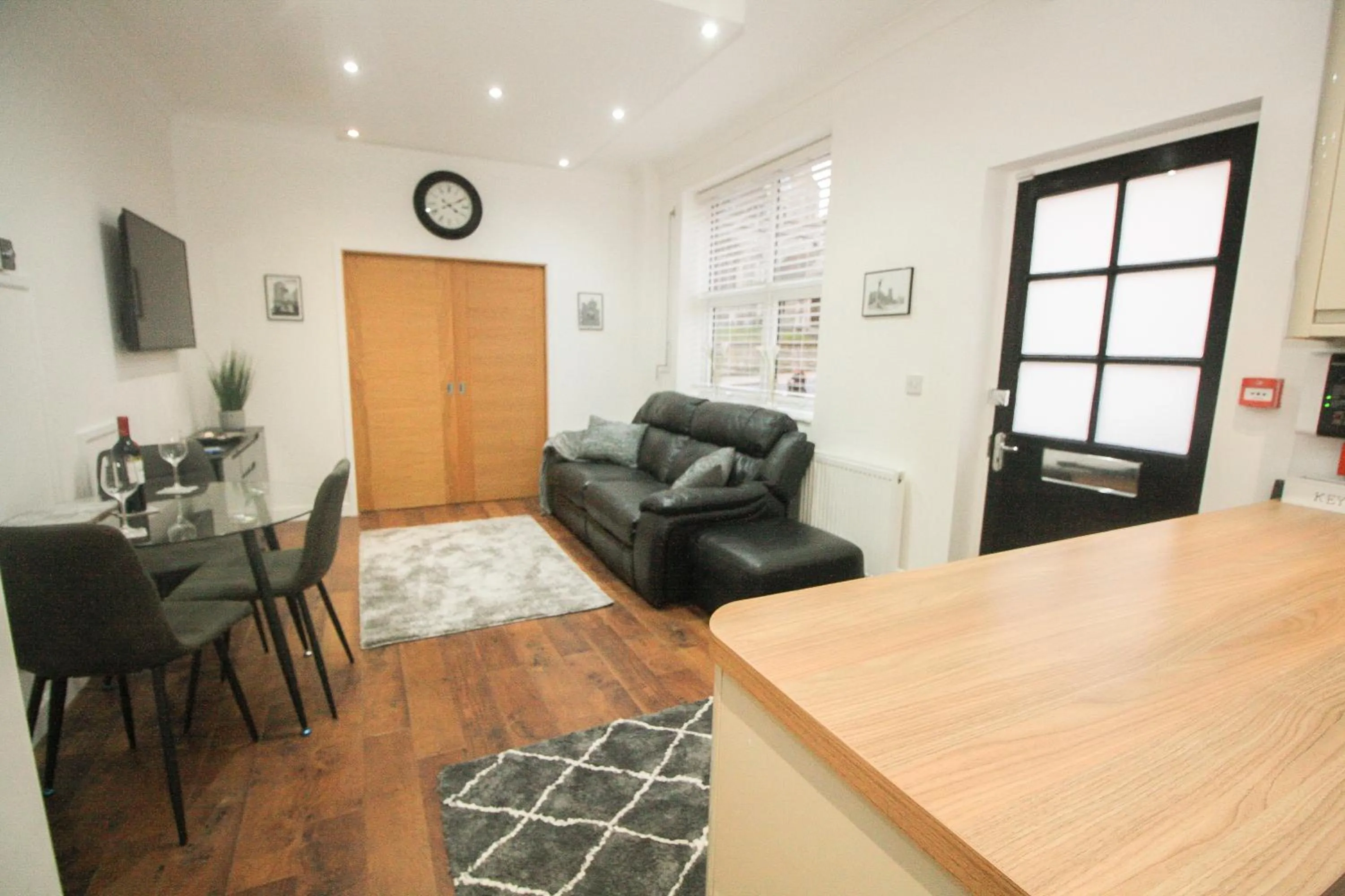 Seating area in Roman Quarter