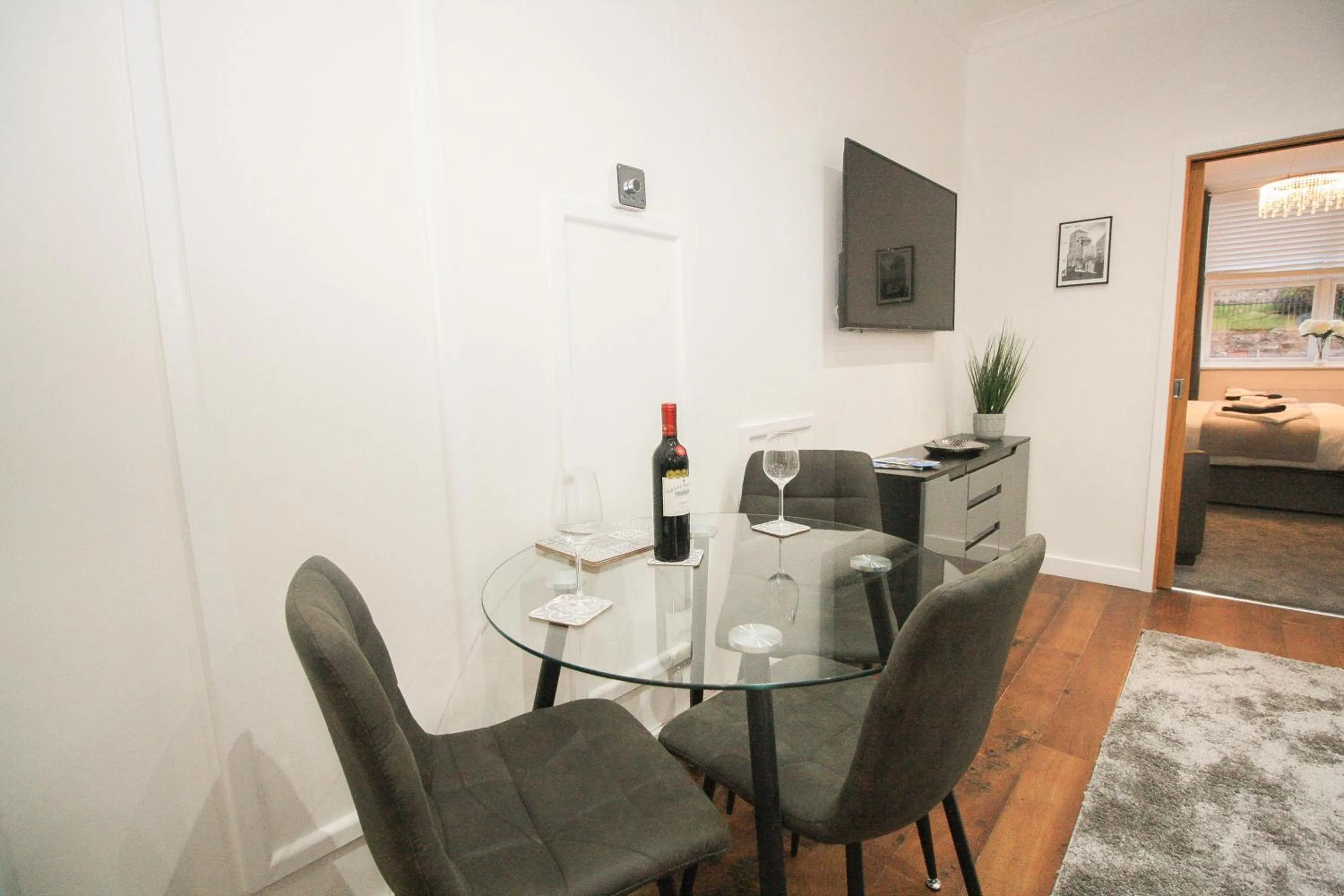 Dining area in Roman Quarter
