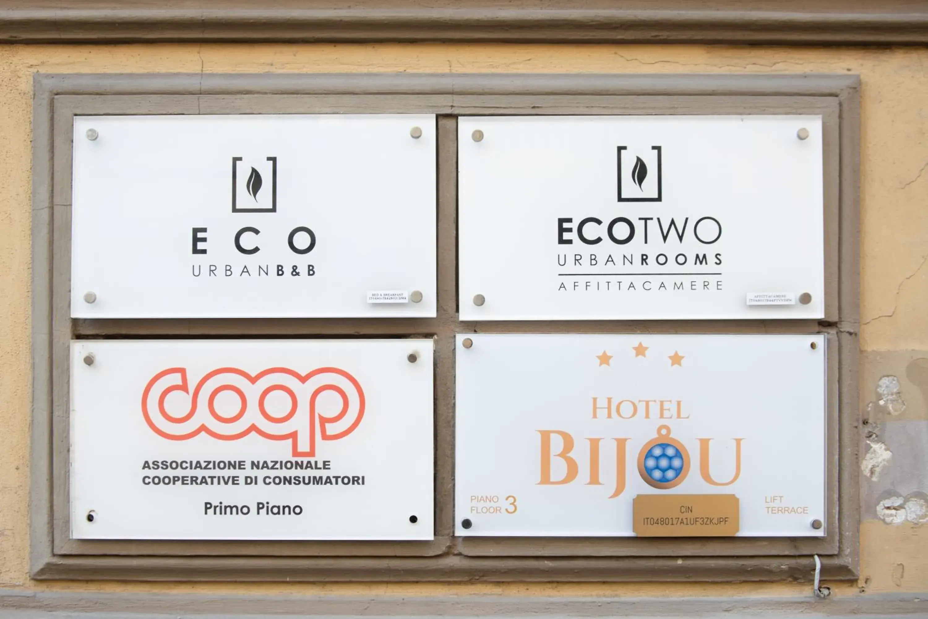 Property building in Hotel Bijou Roof Terrace Property building in Hotel Bijou Roof Terrace