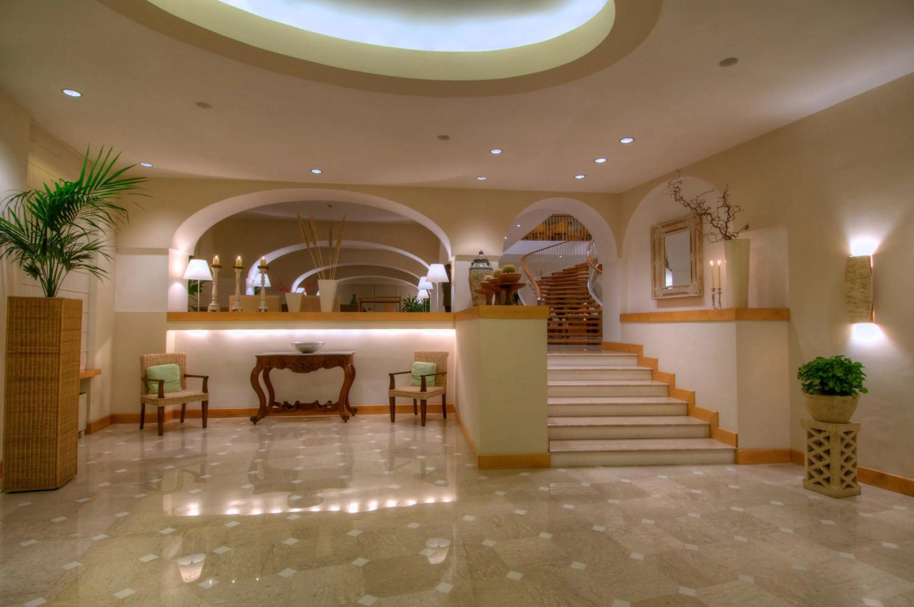 Lobby or reception in Grand Hotel Aminta