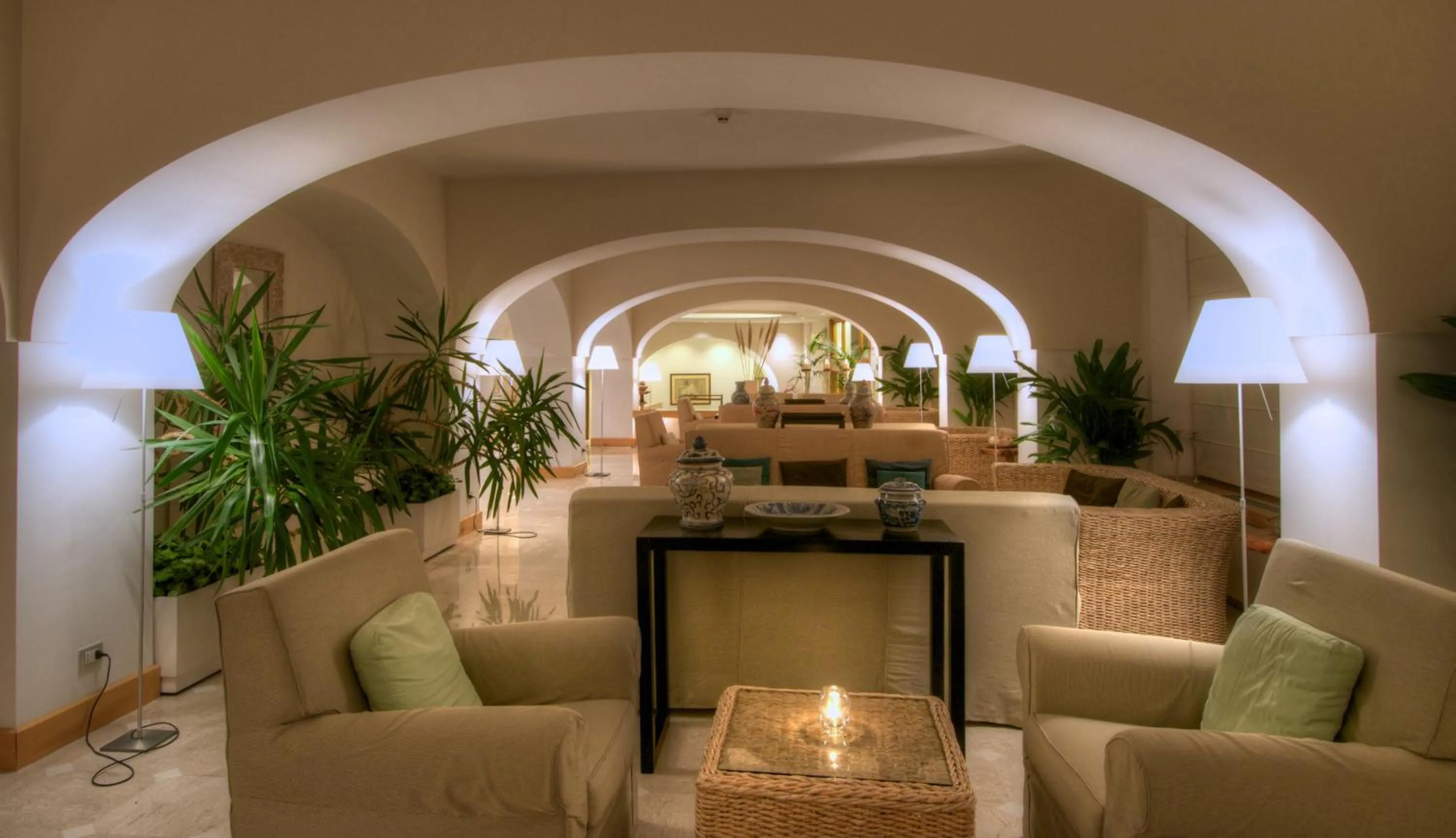 Living room in Grand Hotel Aminta