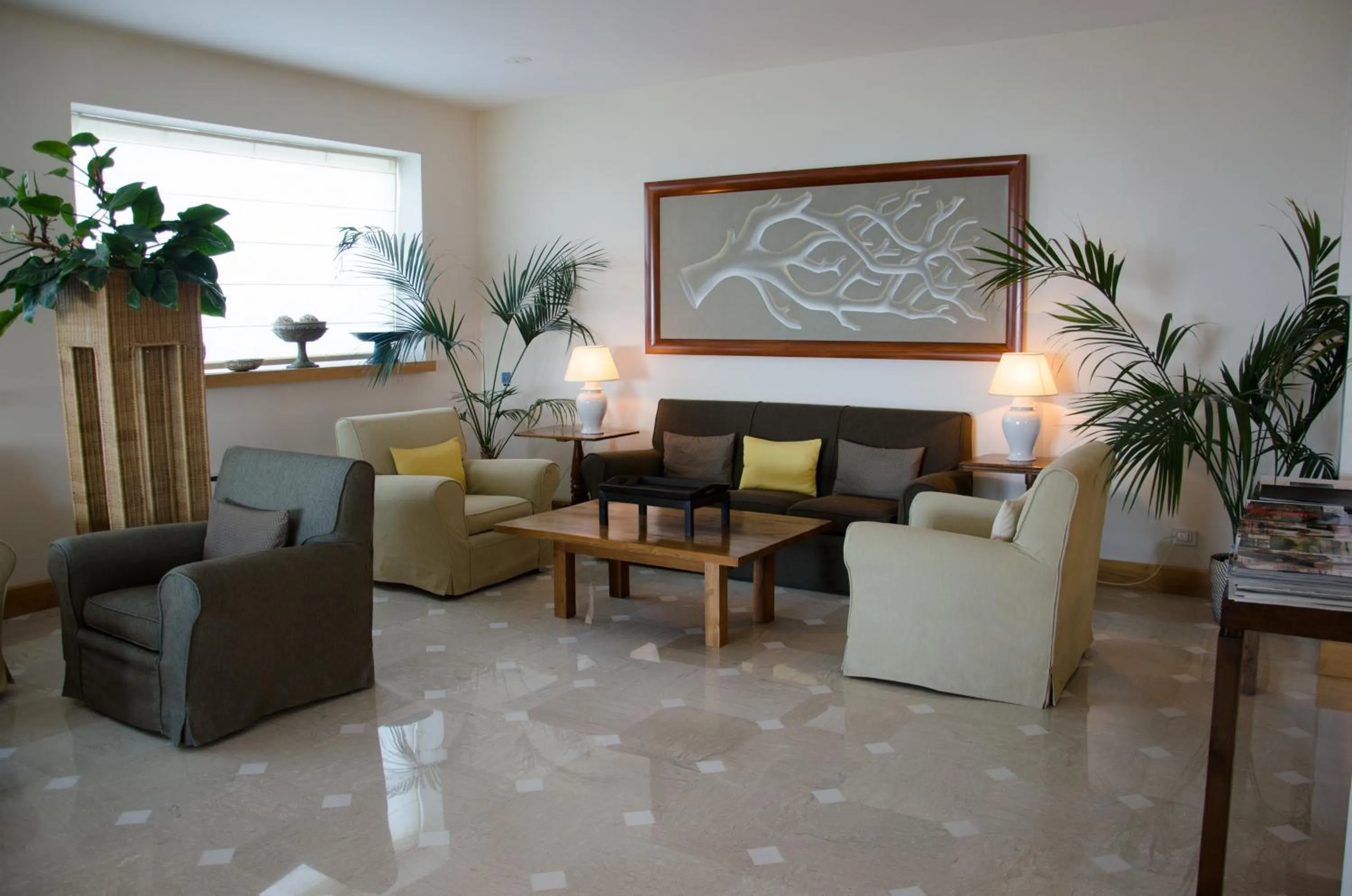 Lobby or reception in Grand Hotel Aminta