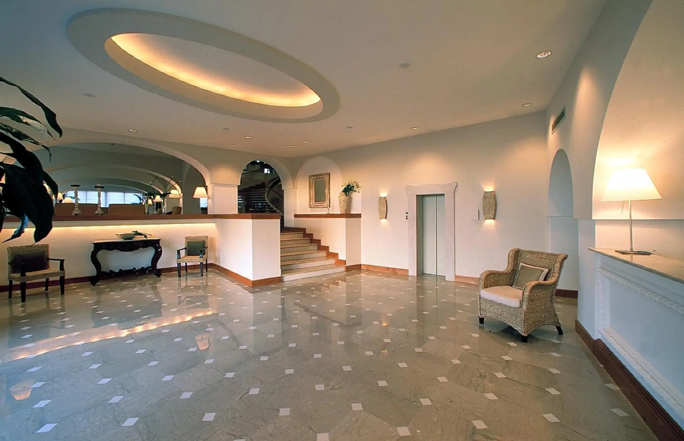 Lobby or reception in Grand Hotel Aminta Lobby or reception in Grand Hotel Aminta