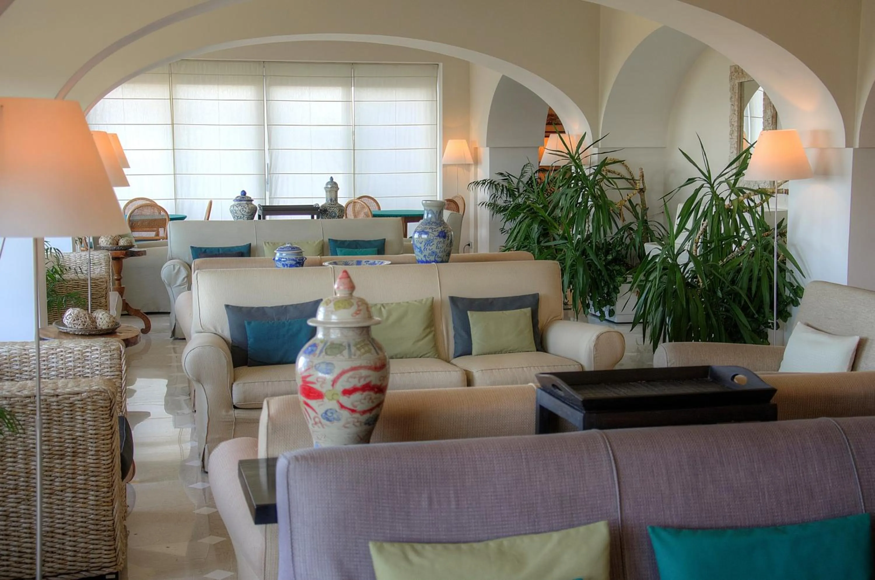 Living room in Grand Hotel Aminta