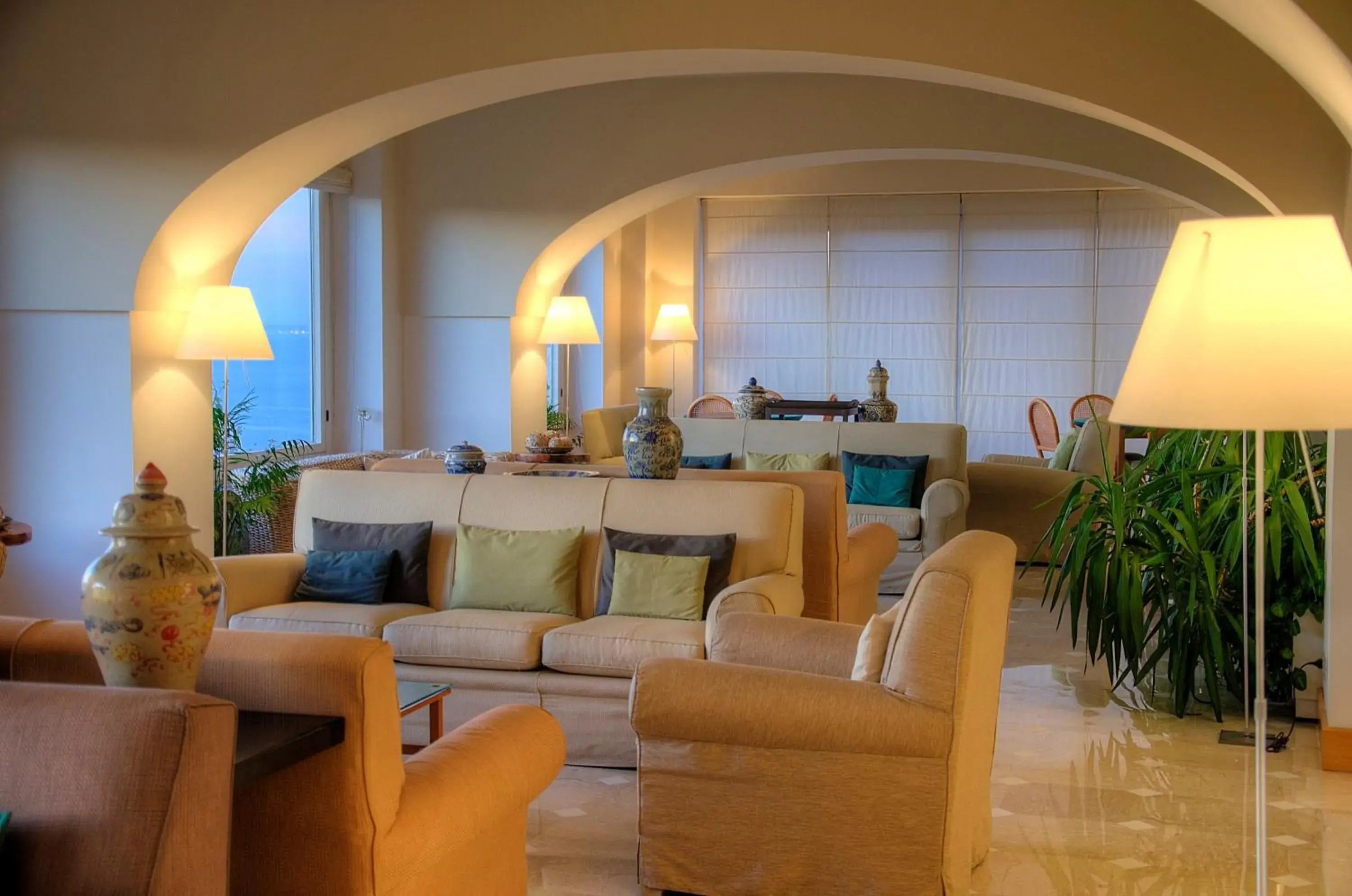 Living room in Grand Hotel Aminta Living room in Grand Hotel Aminta