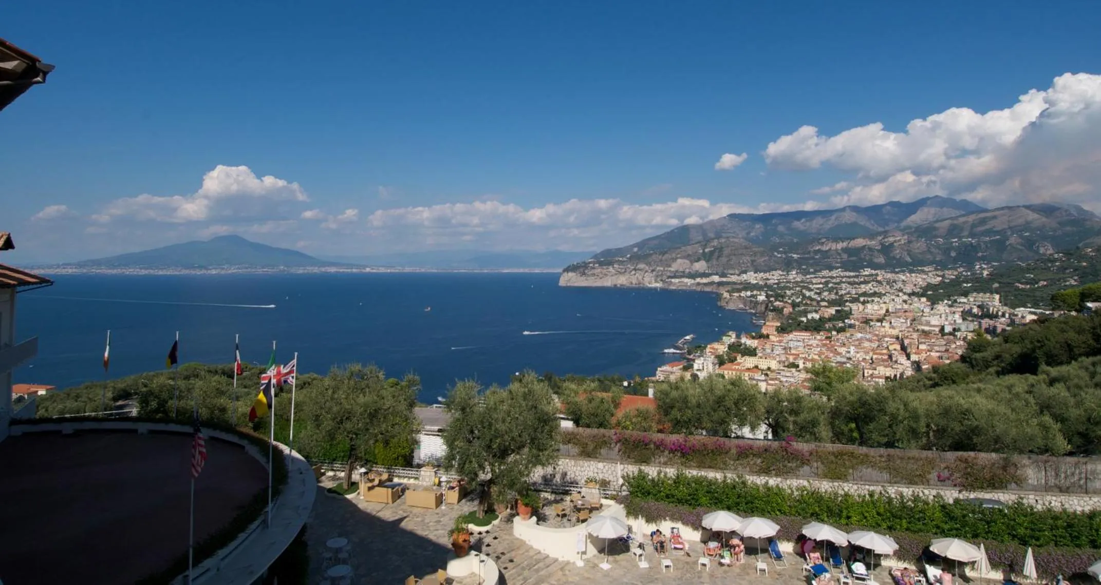 Sea view in Grand Hotel Aminta