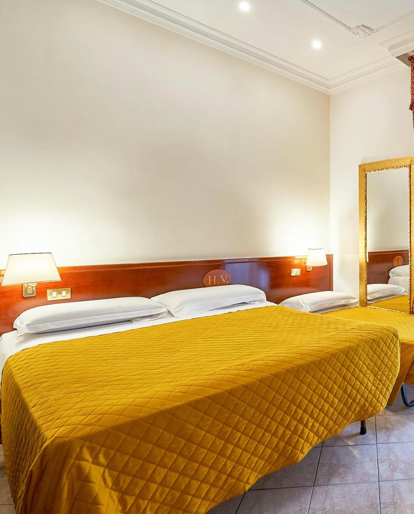 Bedroom, Bed in Hotel Virginia