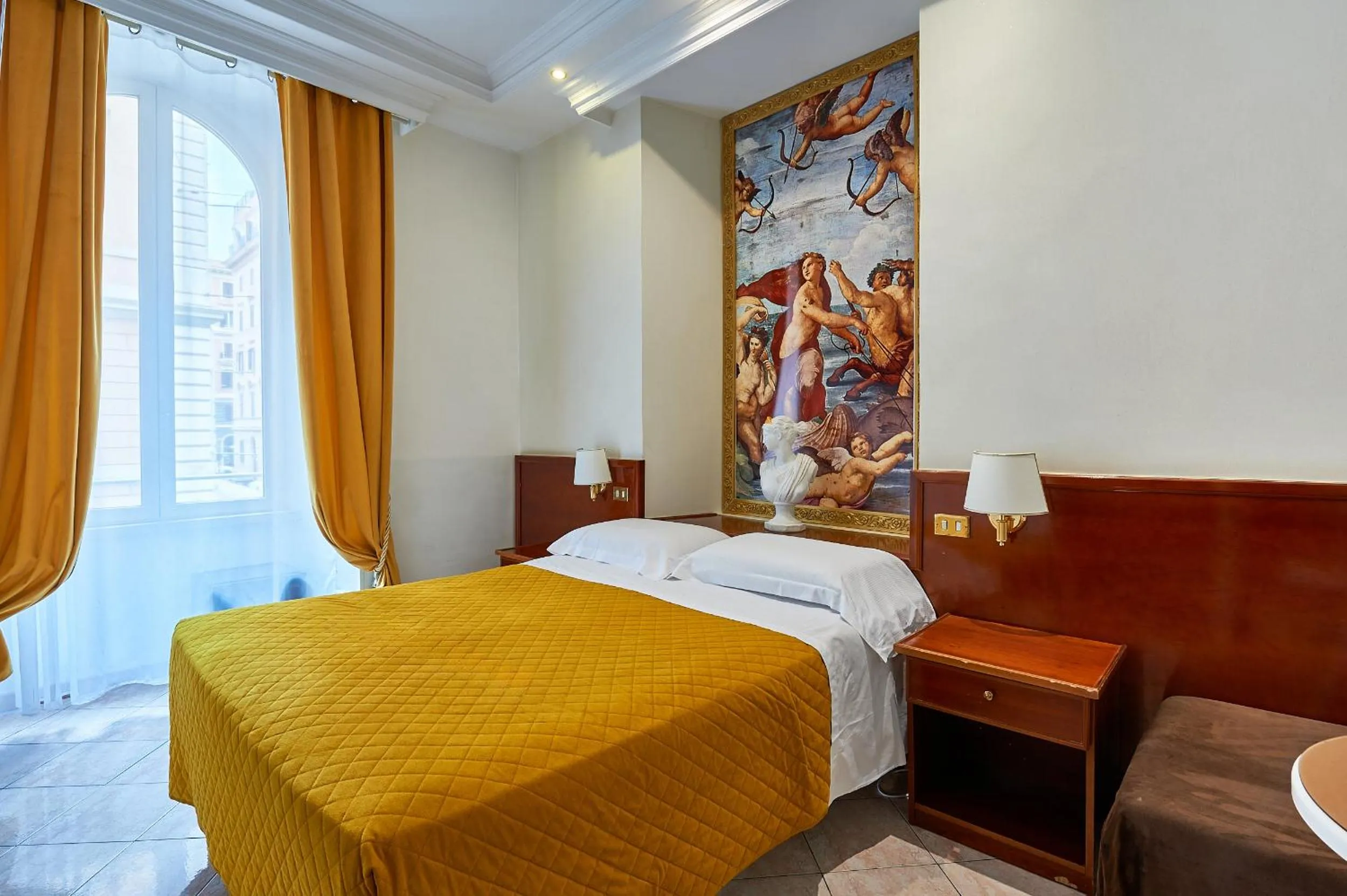 Bedroom, Bed in Hotel Virginia