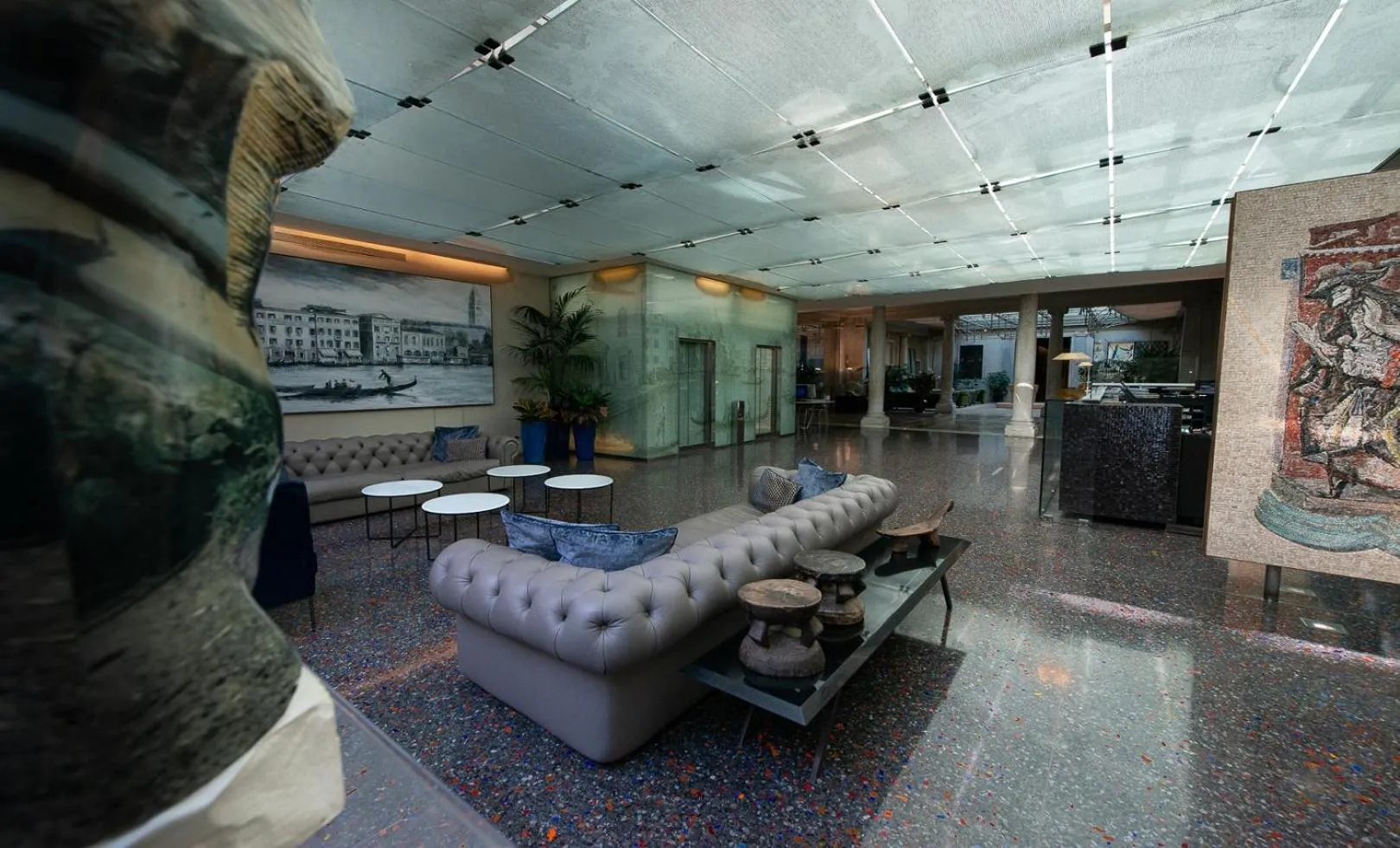 Lobby or reception in Monaco & Grand Canal